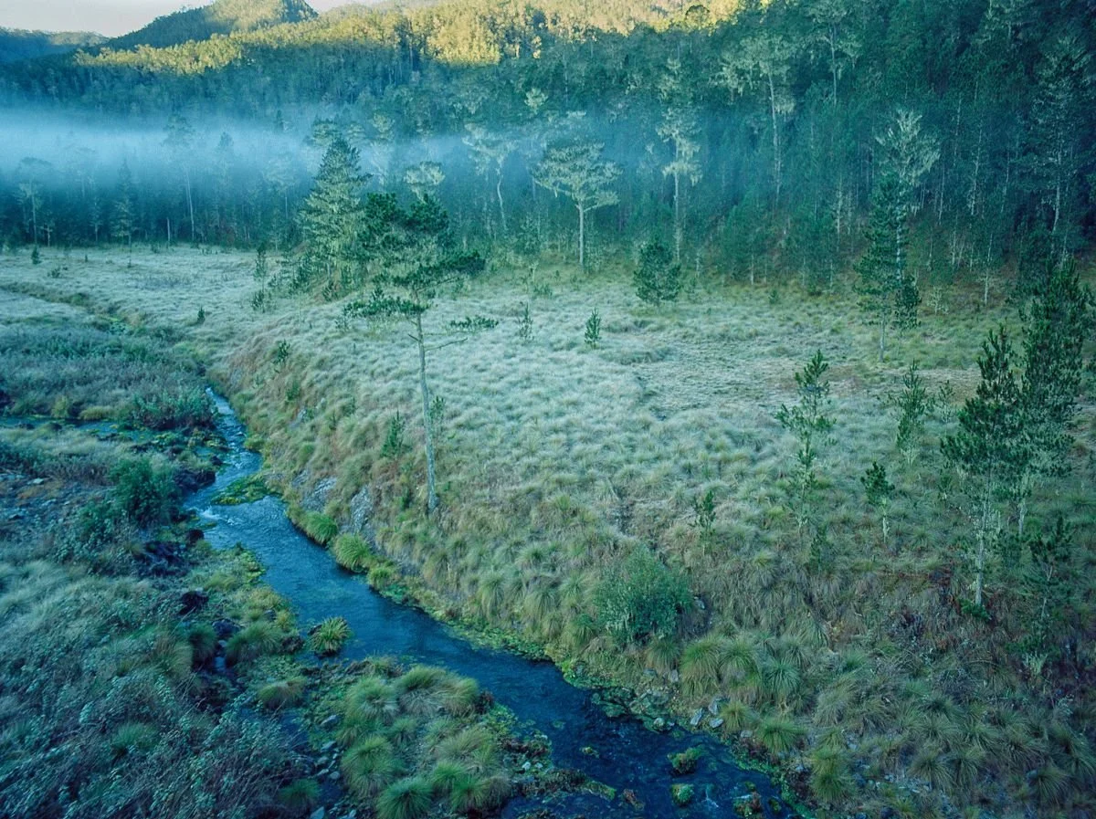 Valle del Bao, en Invierno. 1983