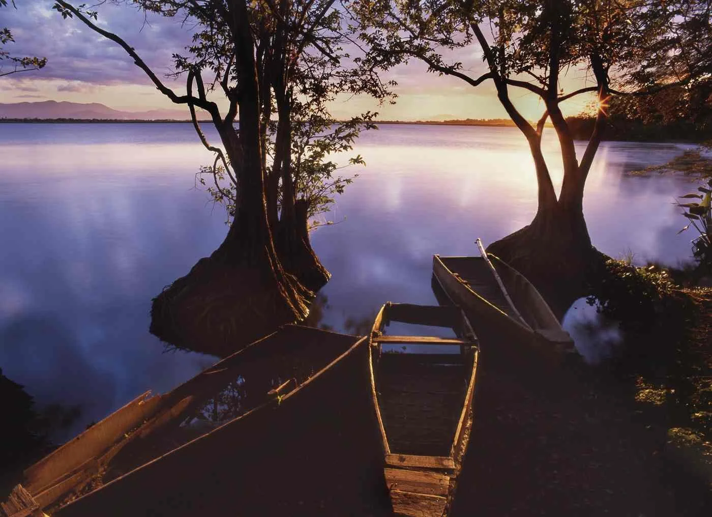 Atardecer en Laguna Saladillo. 2007