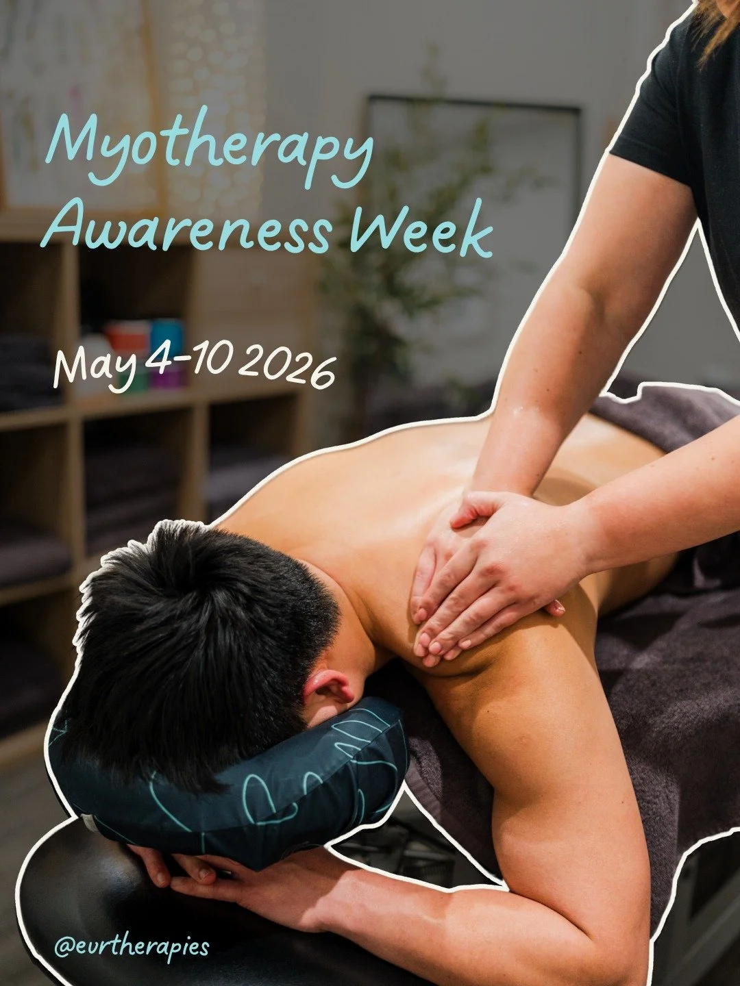 📣 Today marks Myotherapy Awareness Week (4th-10th May 2026)!

🙌🏼 At EVR Therapies, we celebrate the work we do as myotherapists by serving our local community and striving to continue to grow the myotherapy profession. 

🤝 We also applaud all our