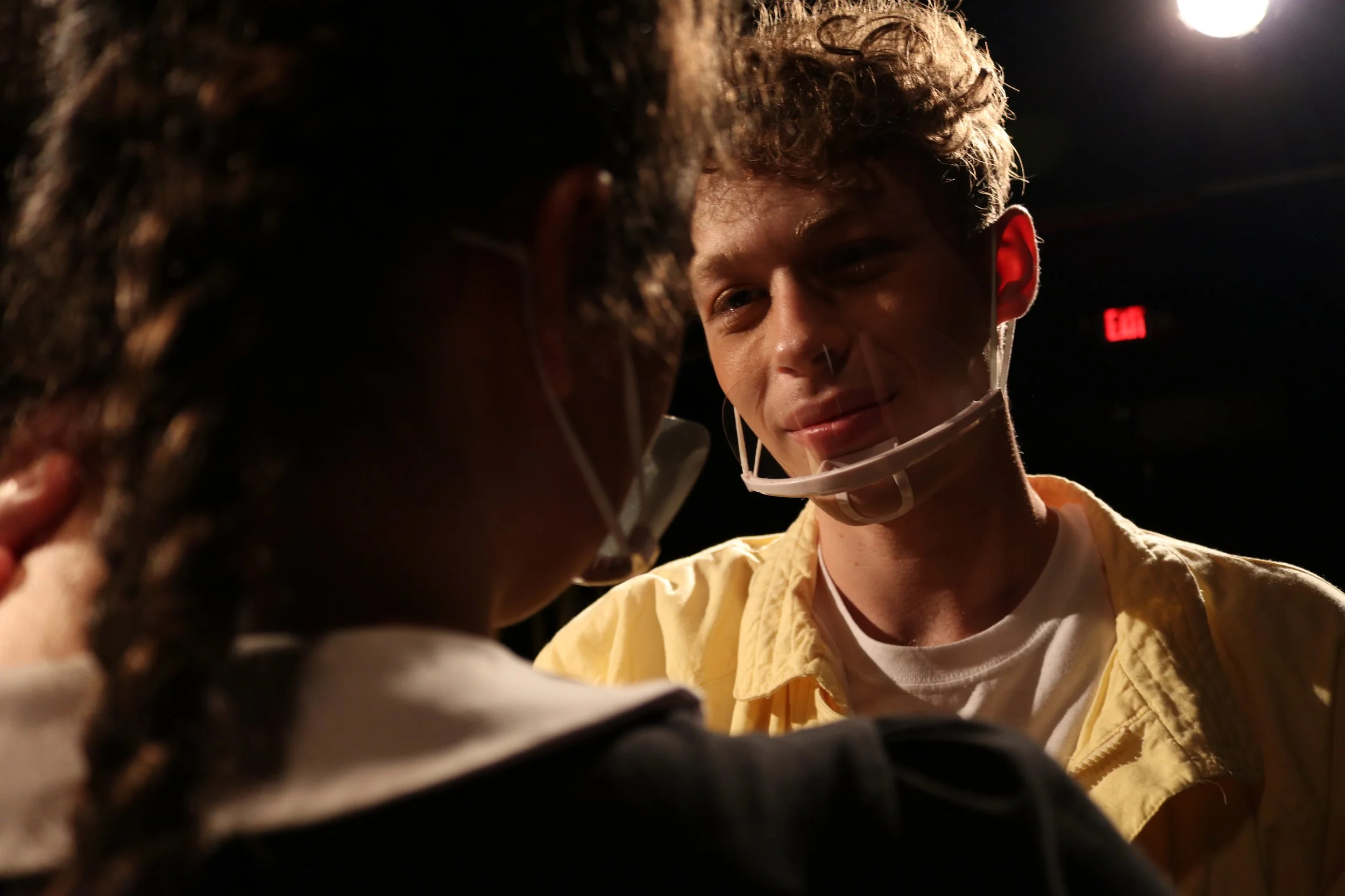 From a photoshoot promoting "The Addams Family", Oct 2021. The couple shares a look.

Client: Off Off Broadway (University of South Carolina)
Actors (left to right): Sarah Hoffman, Charlie Grant