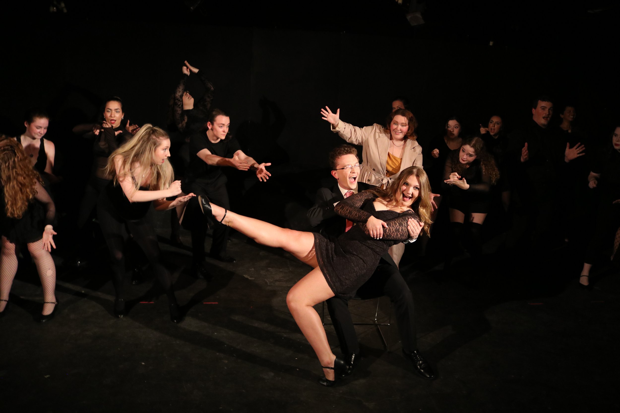 From a rehearsal of "Chicago", Apr 2023. "We Both Reached for the Gun"

Client: Off Off Broadway (University of South Carolina)