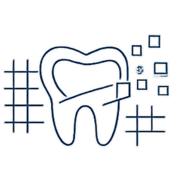 Neon sign of a tooth with dental tools, dollar sign, and dollar bills in the background.