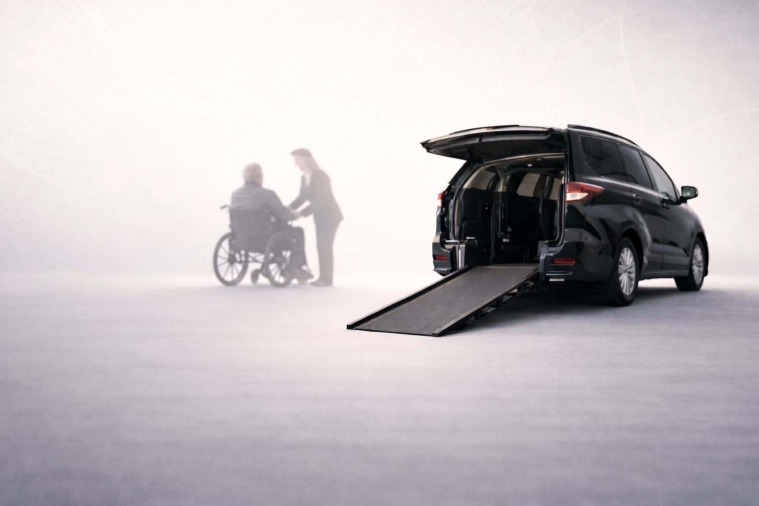 Discreet, wheelchair-accessible medical transportation designed for safety, privacy, and dignified patient support
