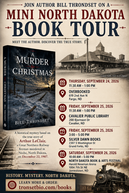 Author Event Bill Throndset
