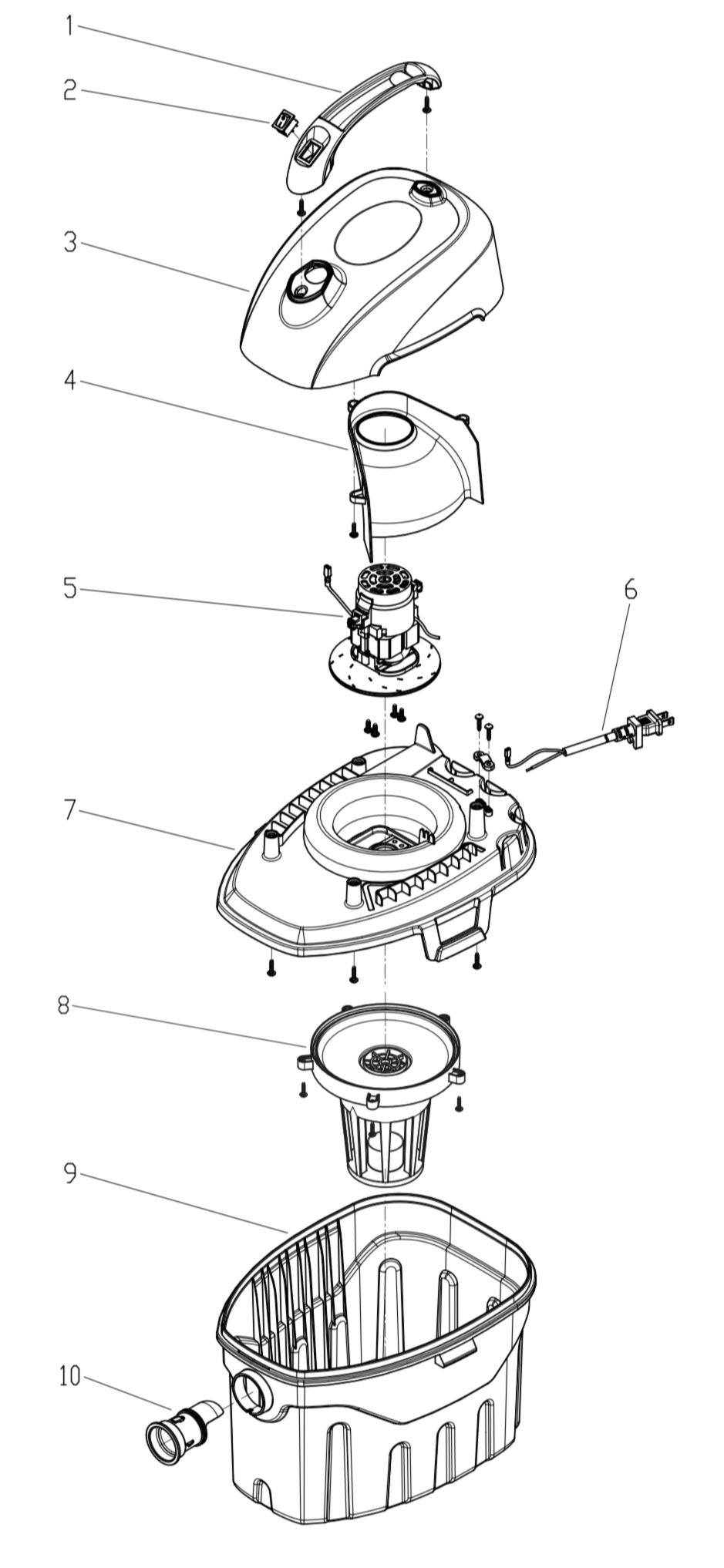 Assembly of Vacuum