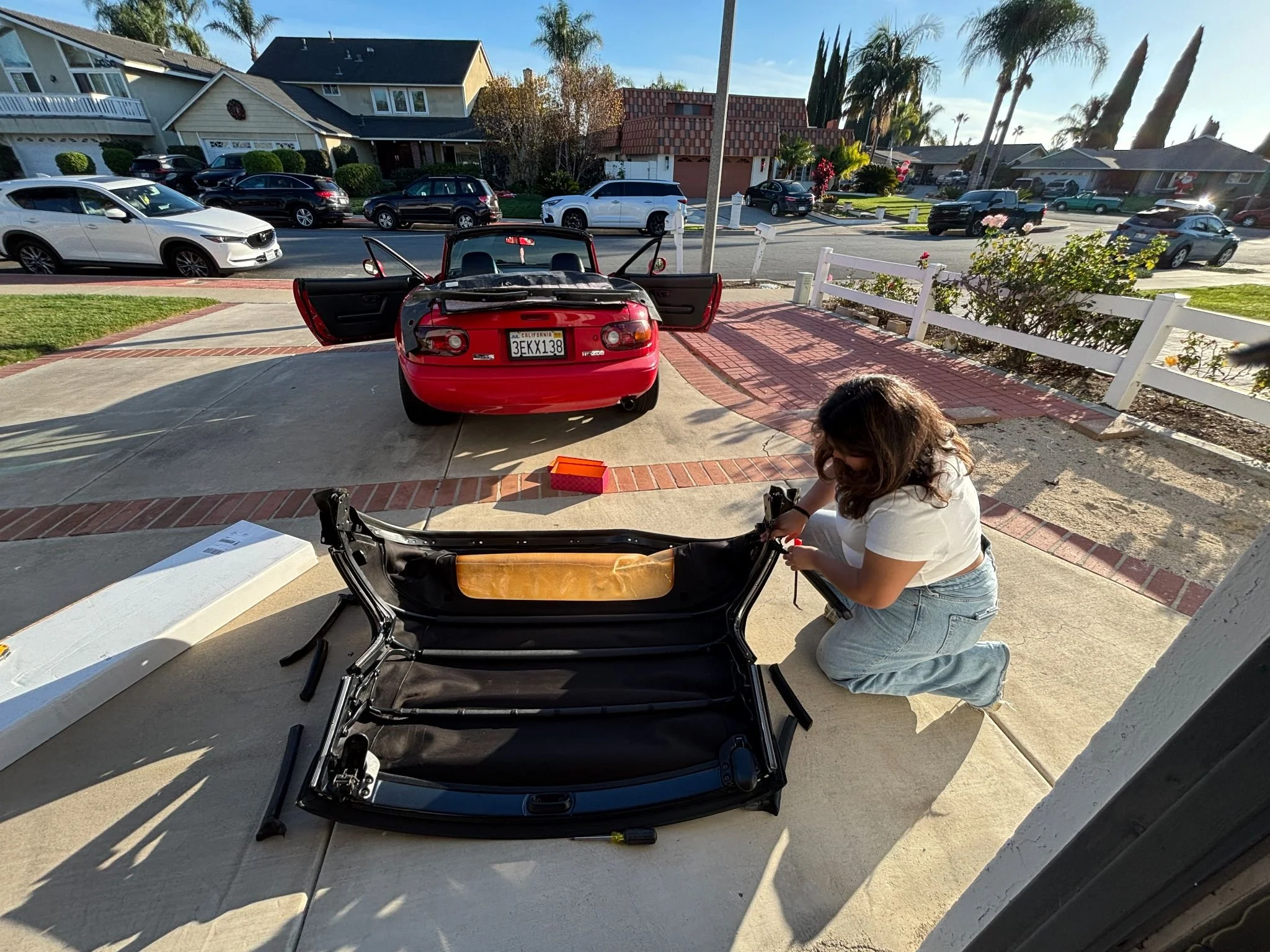 Removing Skeleton from Old Soft Top