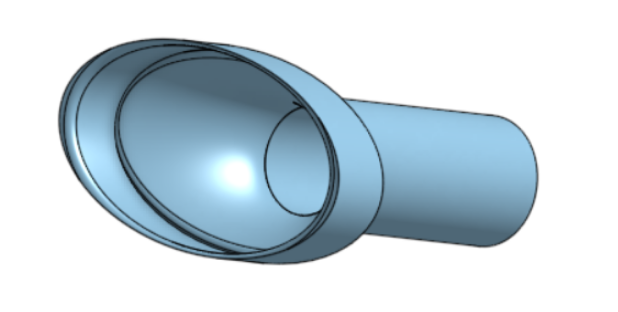 CAD Design of Nozzle
