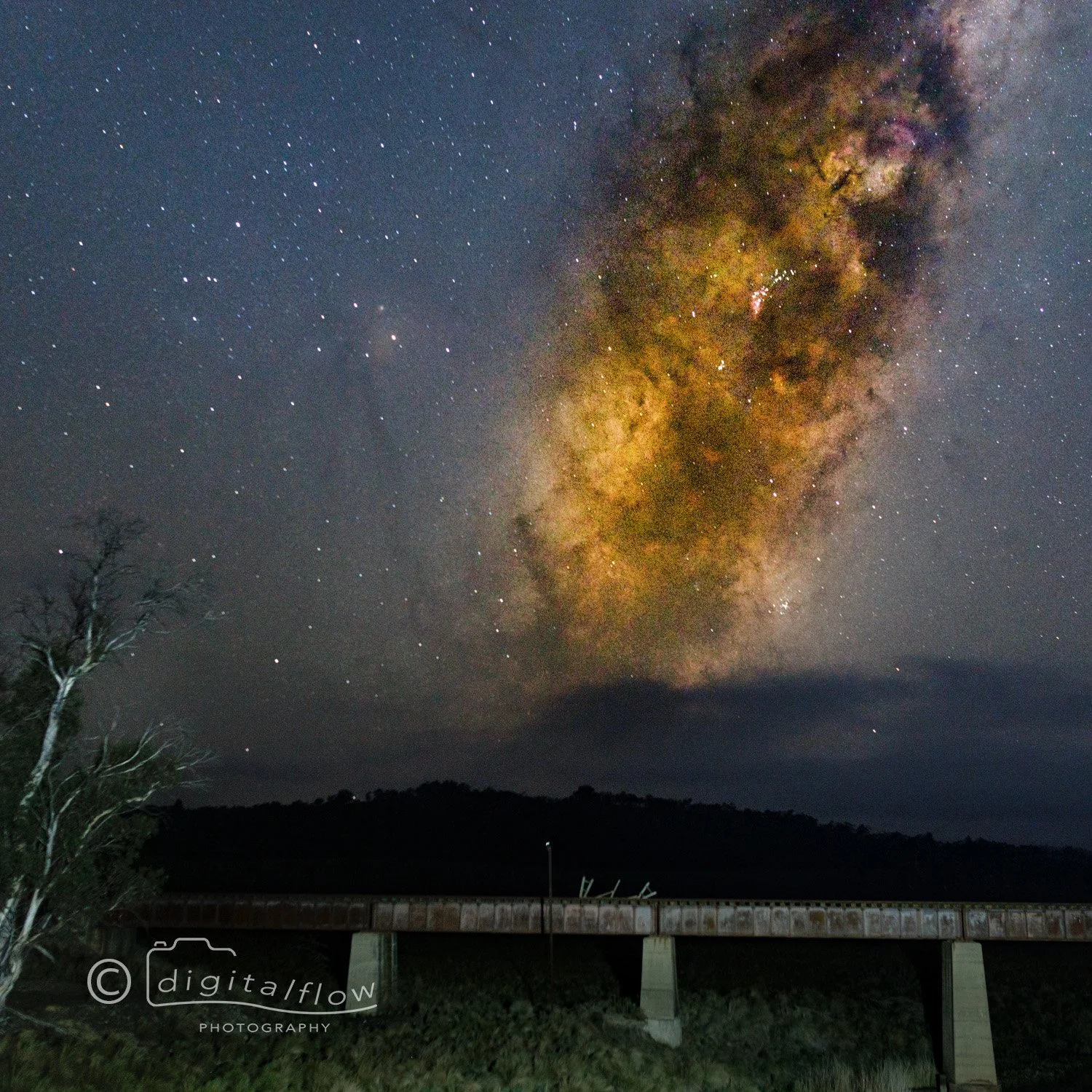 Milky Way over Foxlow Bridge