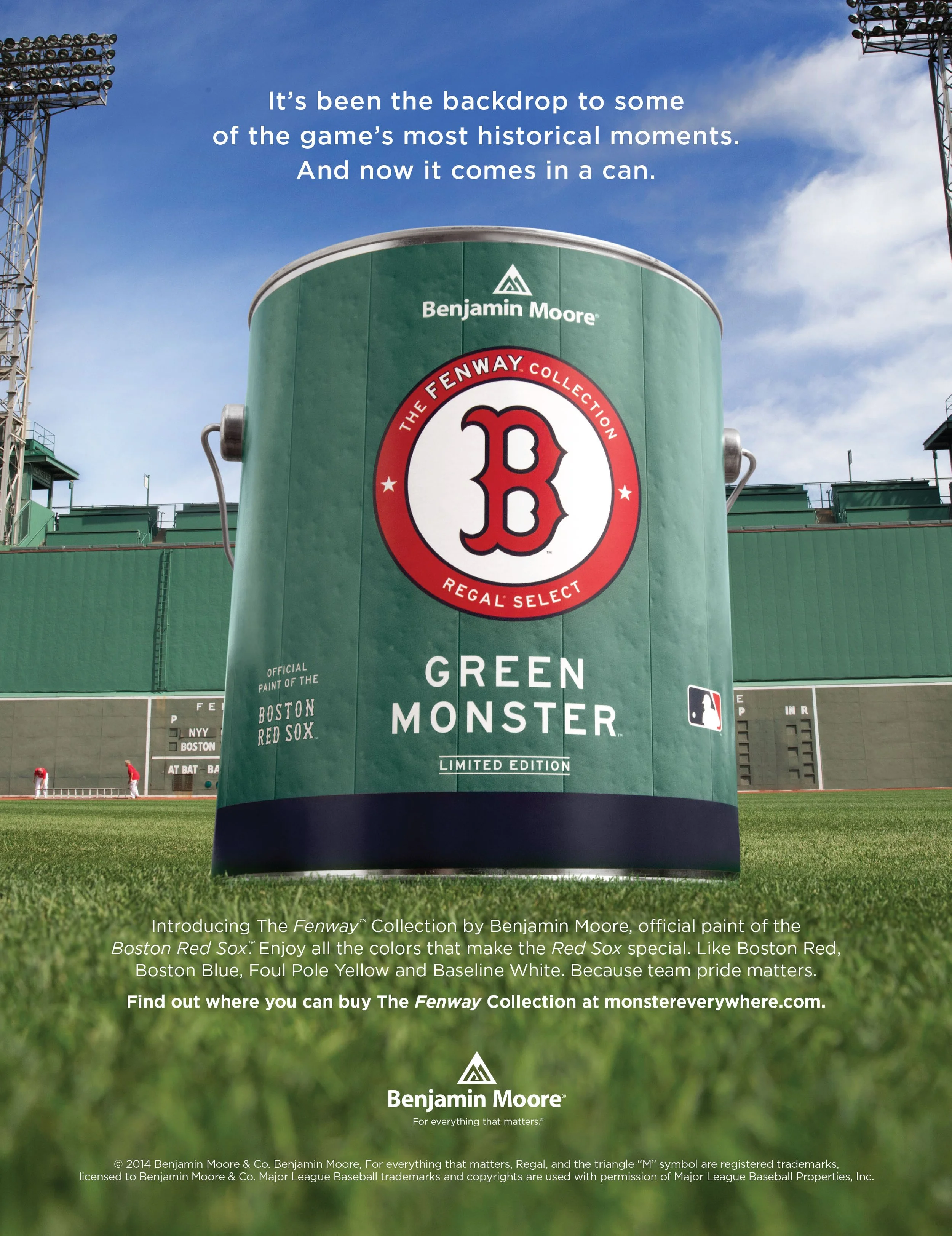 Ben Moore paint can design