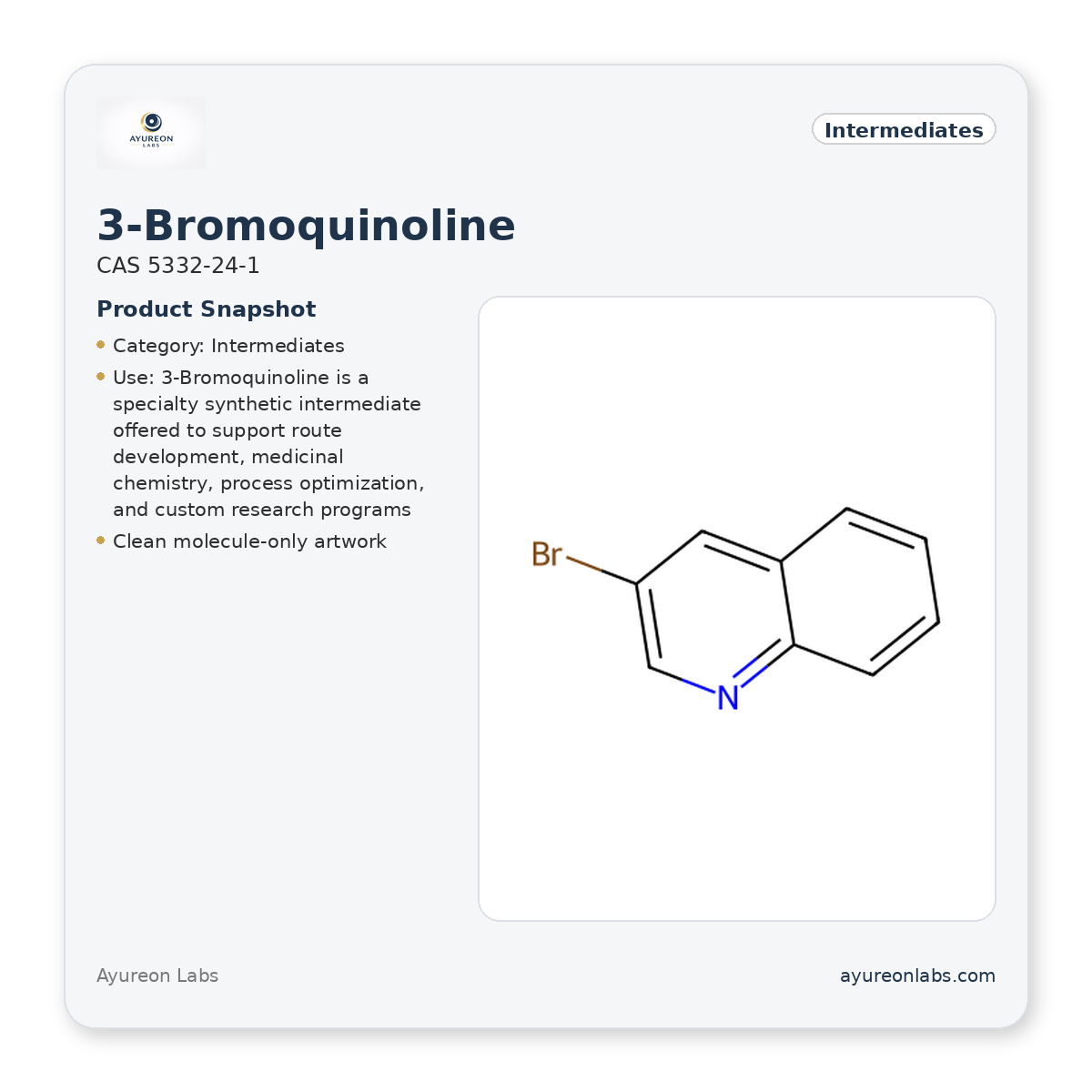 3-Bromoquinoline