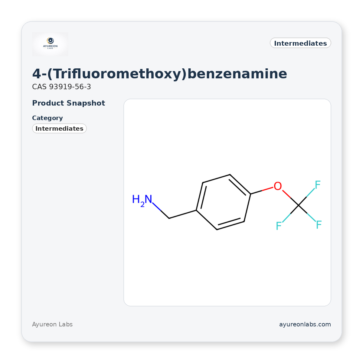 4-(Trifluoromethoxy)benzenamine