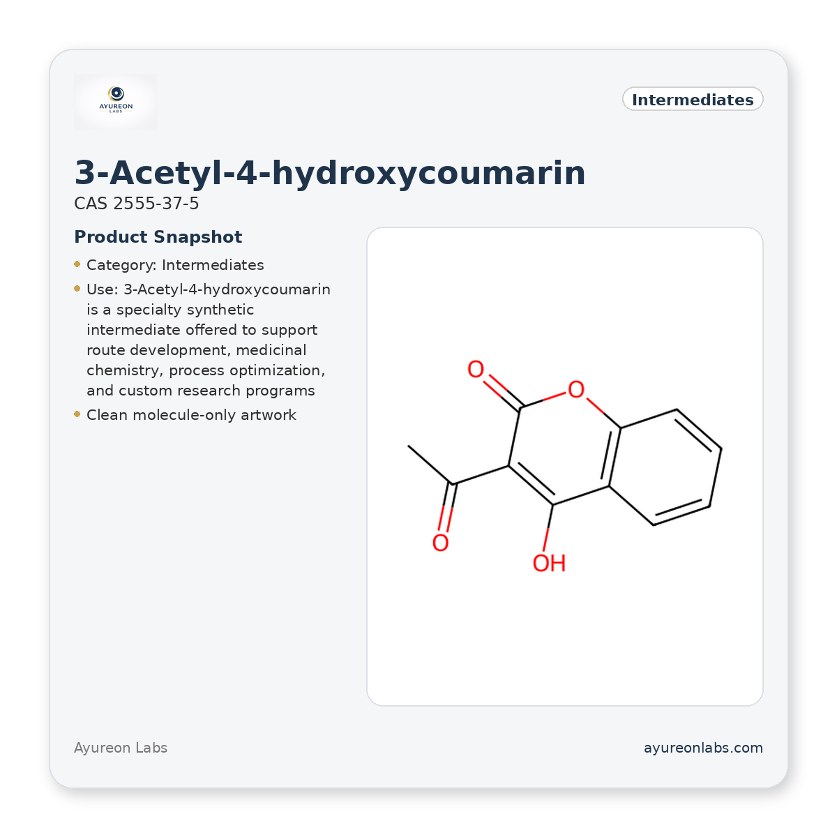 3-Acetyl-4-hydroxycoumarin