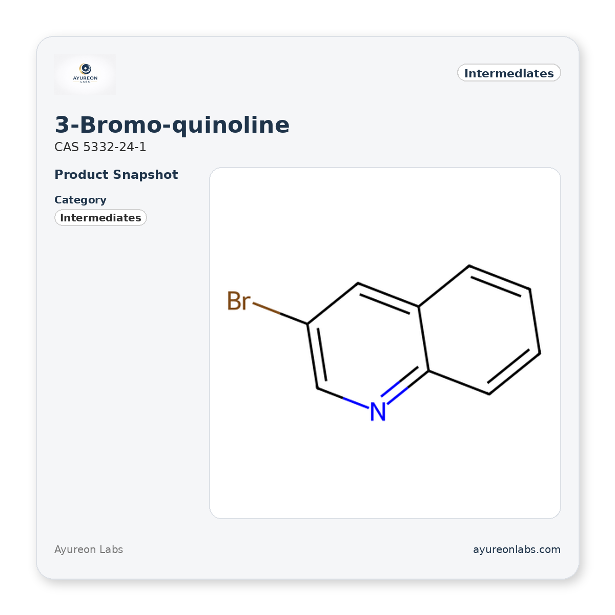 3-Bromo-quinoline