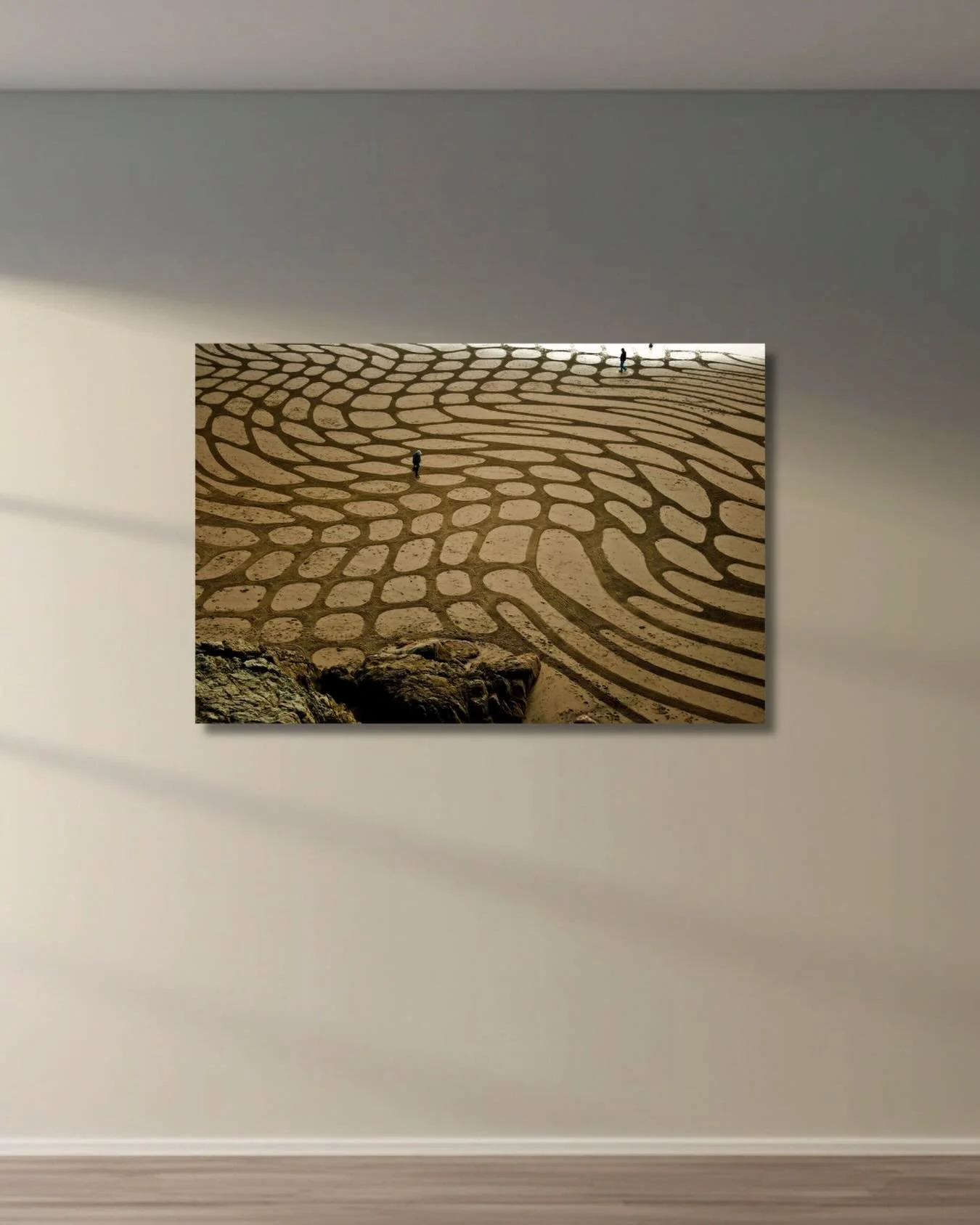 &lsquo;Warped Fields&rsquo;, 2009. San Francico, CA

This artwork was made during my exploration of process art-making in which conditions are created and then the artwork is allowed to reveal itself rather than being a product of my control. I love 