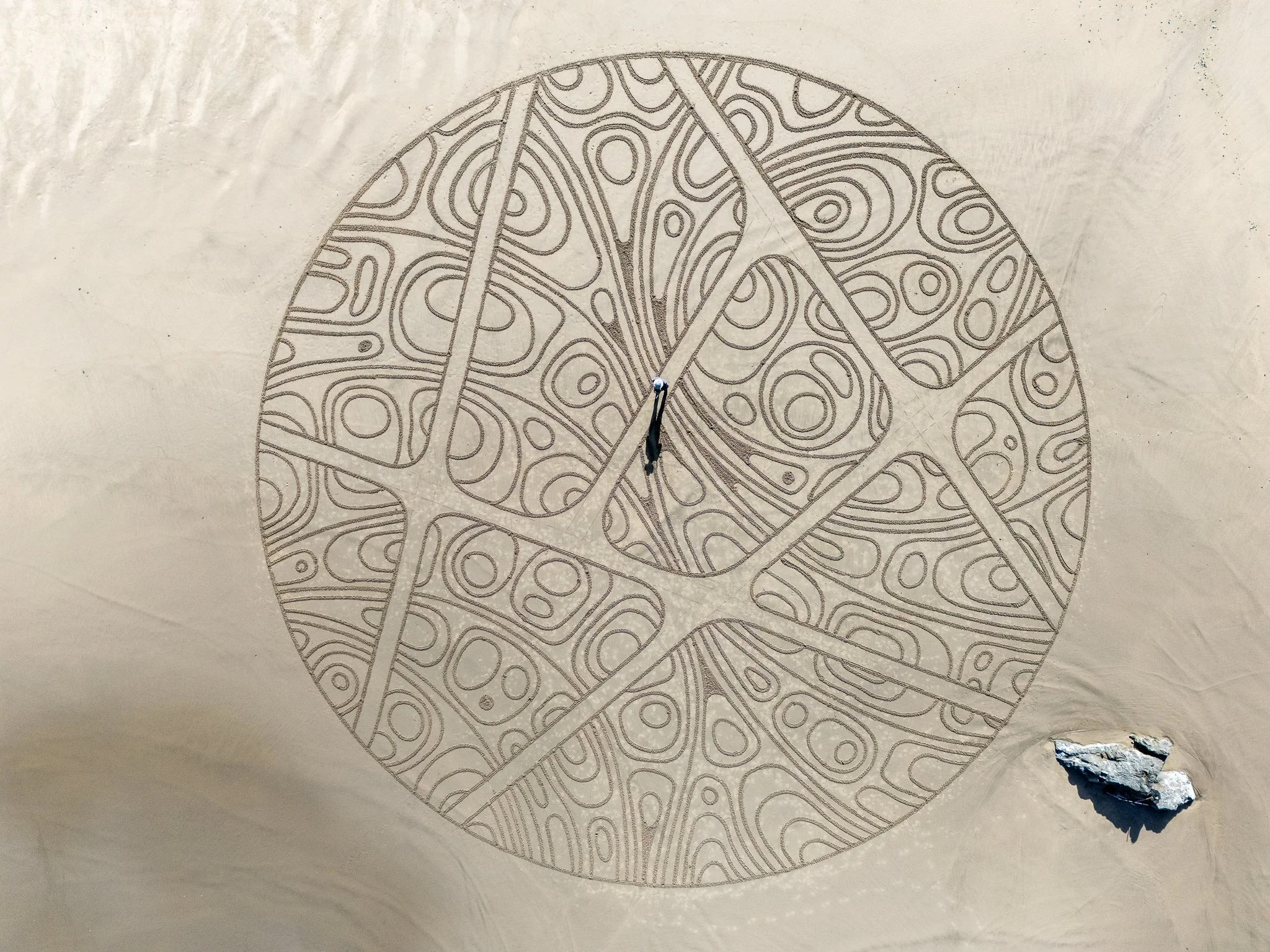 "Substructures- Swirls," 2025, California 