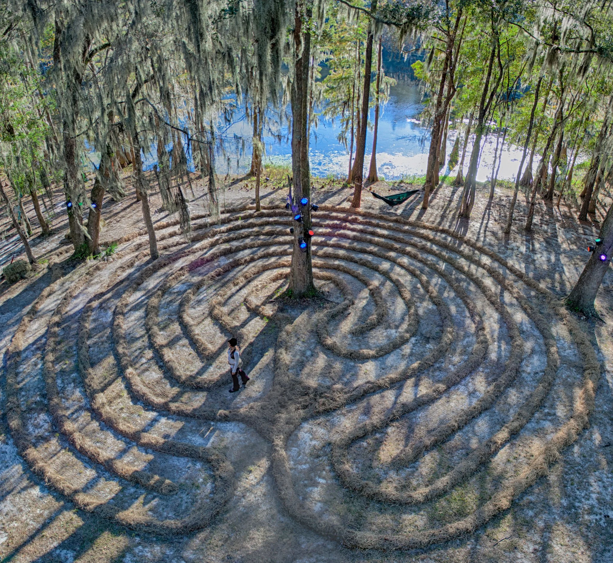 'Labyrinth at Hulaween Festival', 2013, Suwanee, FL.jpg