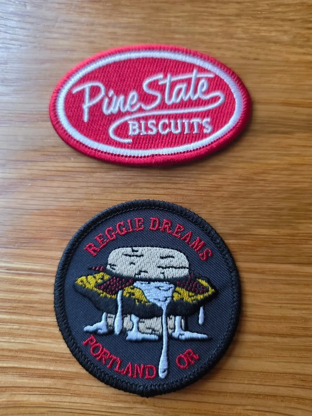 Just picked up some new local patches from @pinest8biscuits to incorporate into a custom blazer order!

Want to design your own custom sustainable blazer? Check us out and place an order at www.uniquelypatched.com