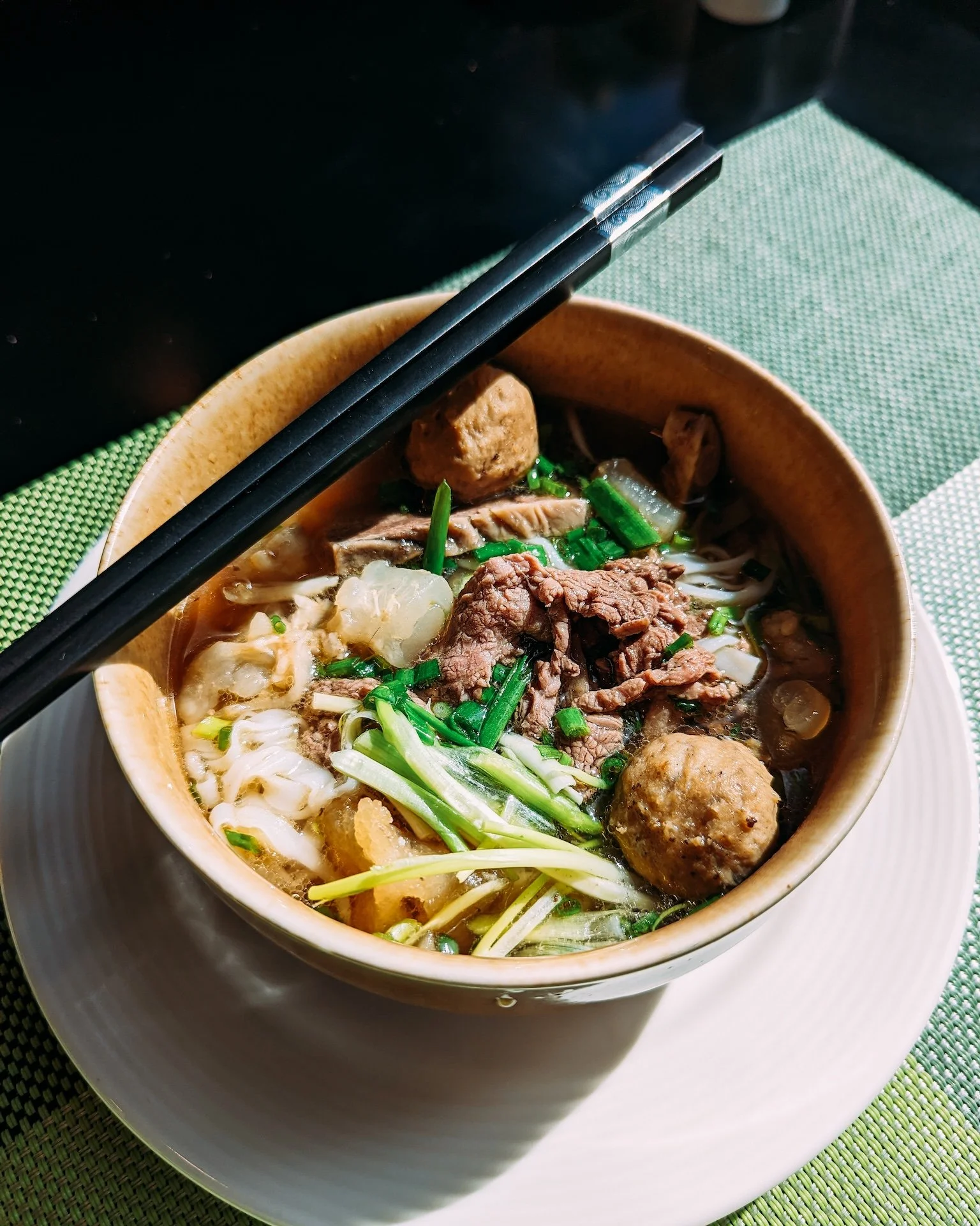 A bowl of pho in Vietnam