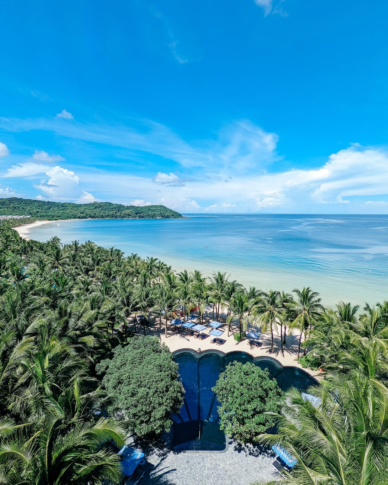 A lush landscape in Pho Quoc
