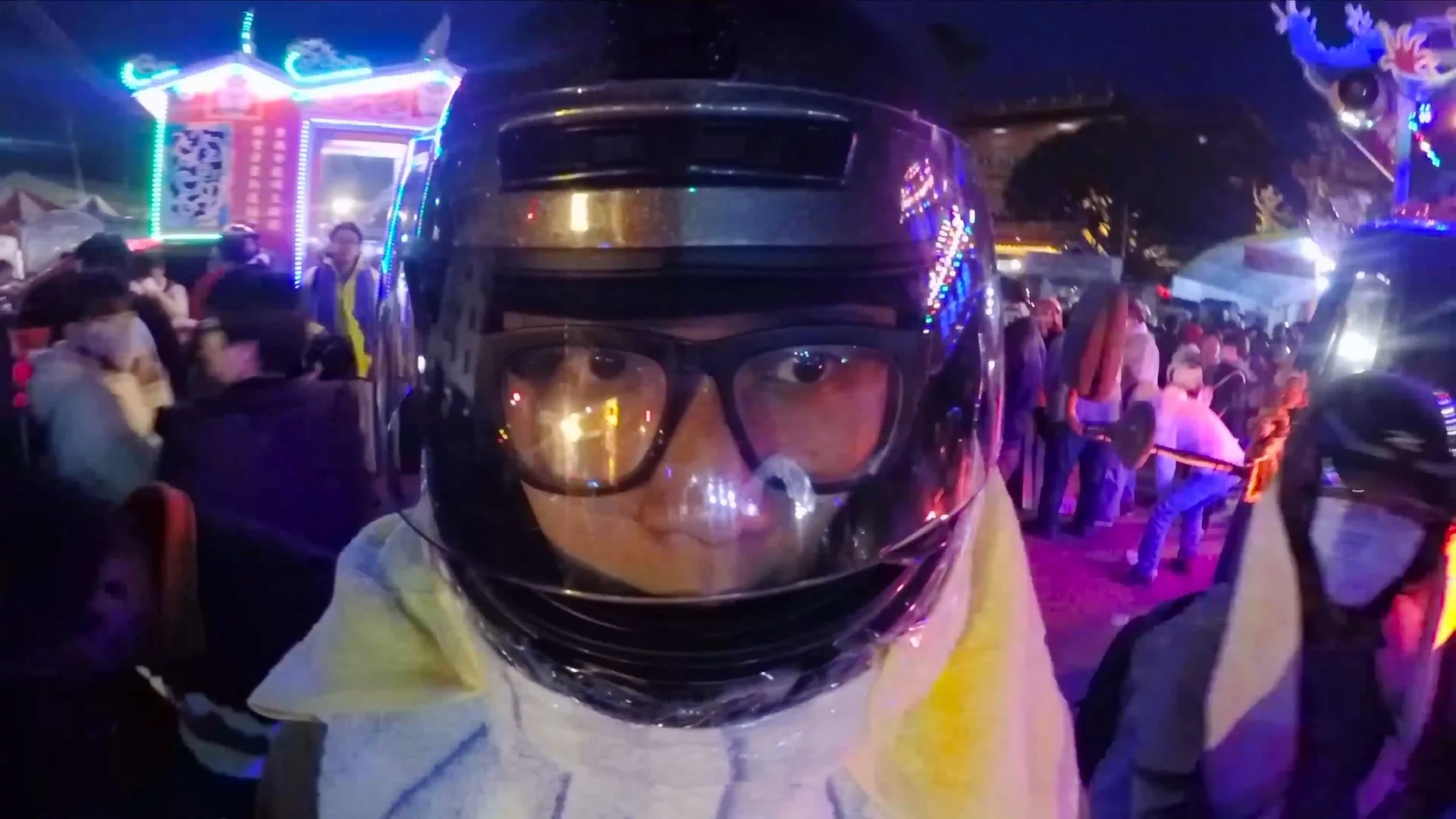 Lanterns fill the sky in Pingxi, Taiwan during Lunar New Year