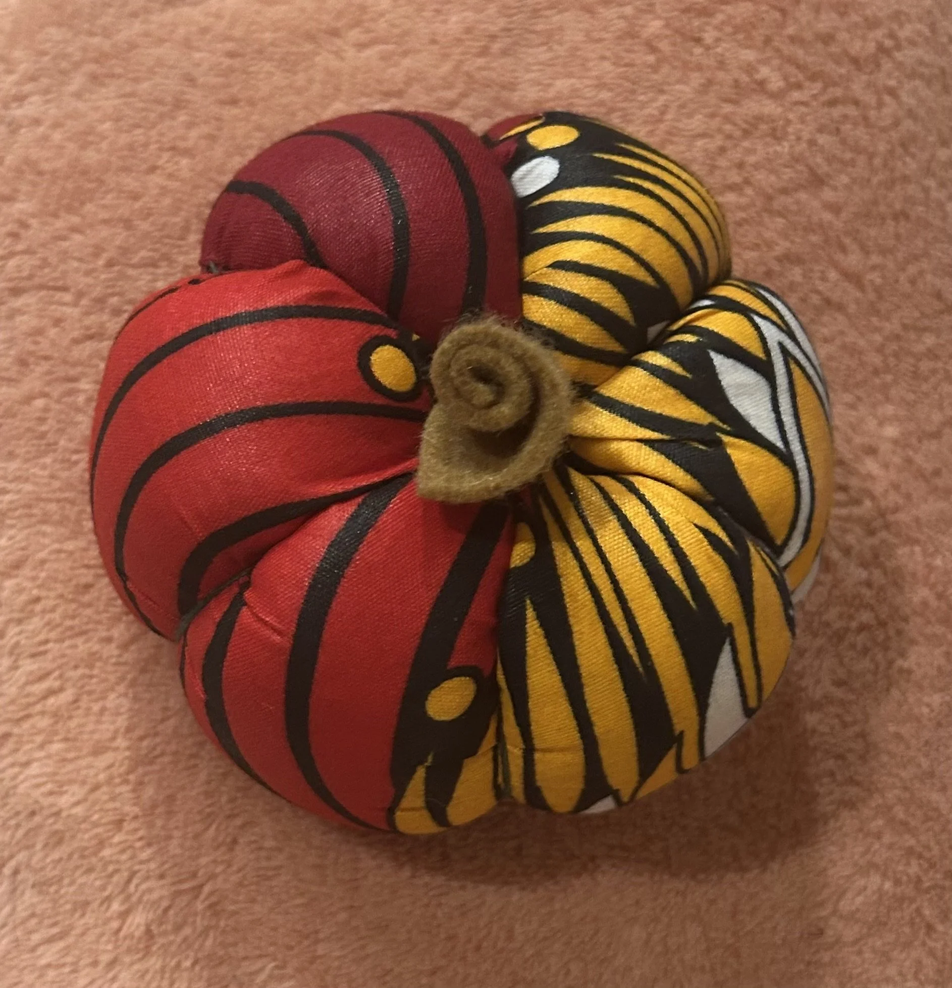 Mini Kitenge Pumpkin — Multi‑Color