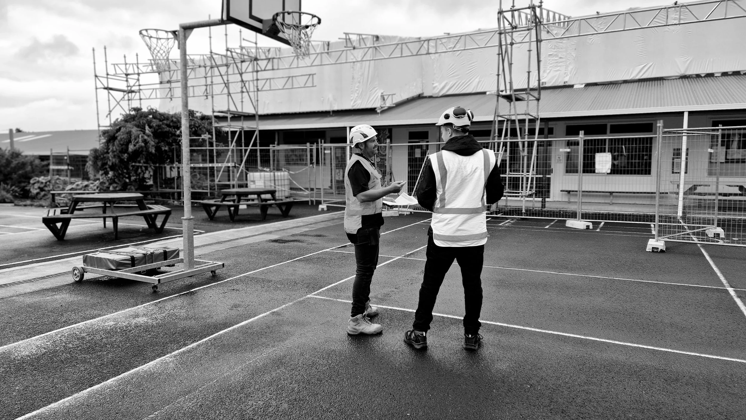 Liam O'Brien, New Zealand Registered Architect, construction observation