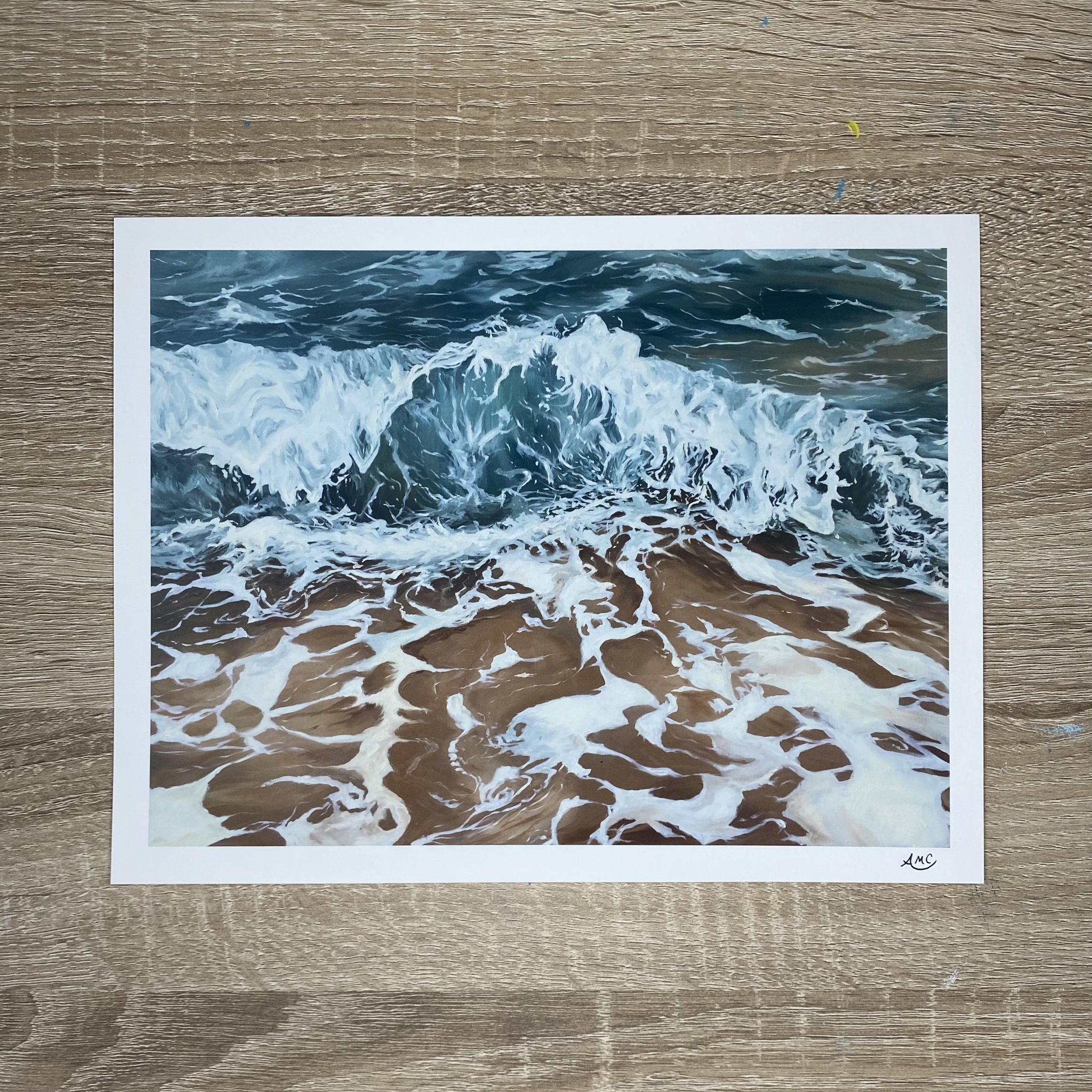 Montauk Surf - 5"x 7" fine art print