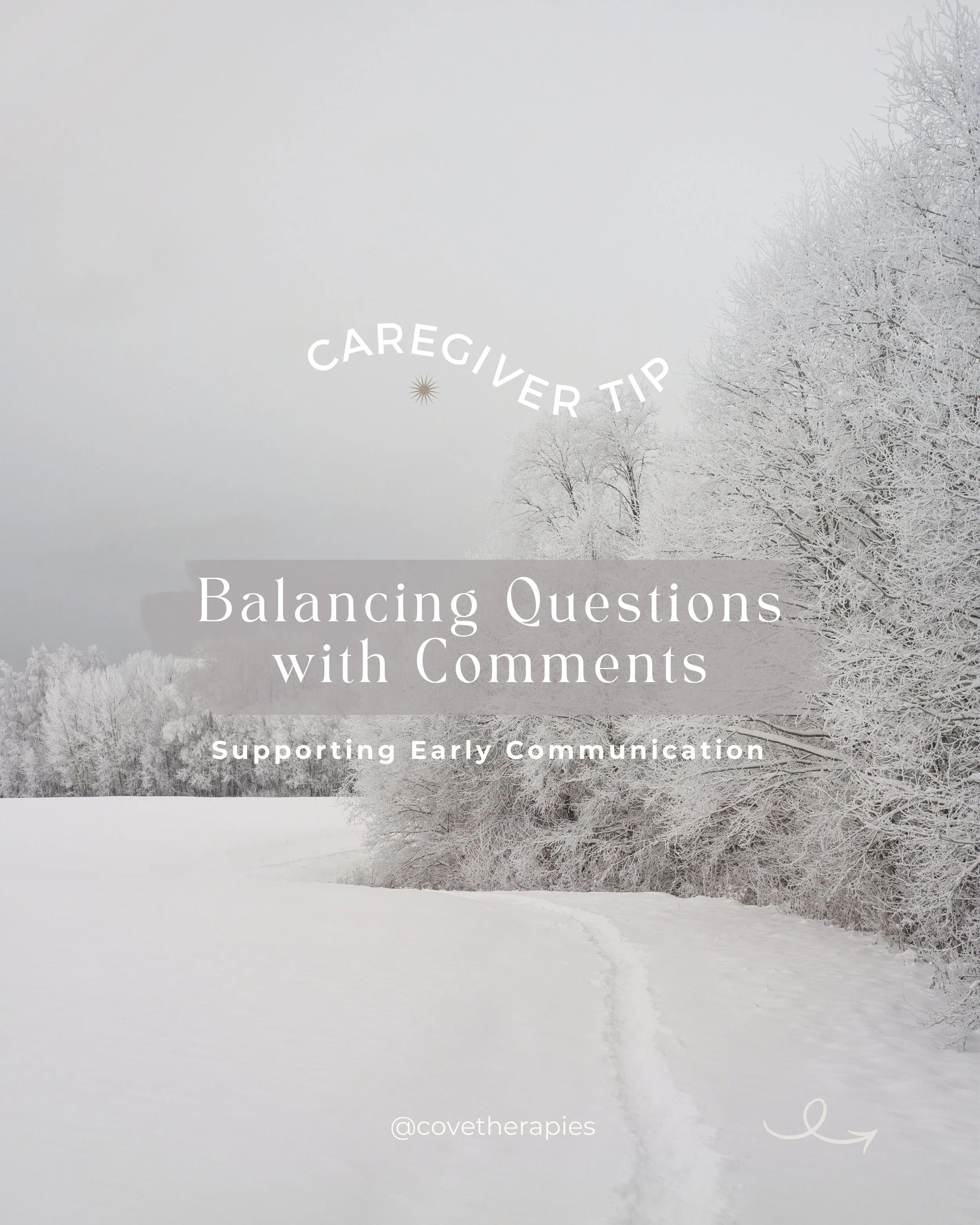 Late Talker Tip: Balancing Questions with Comments