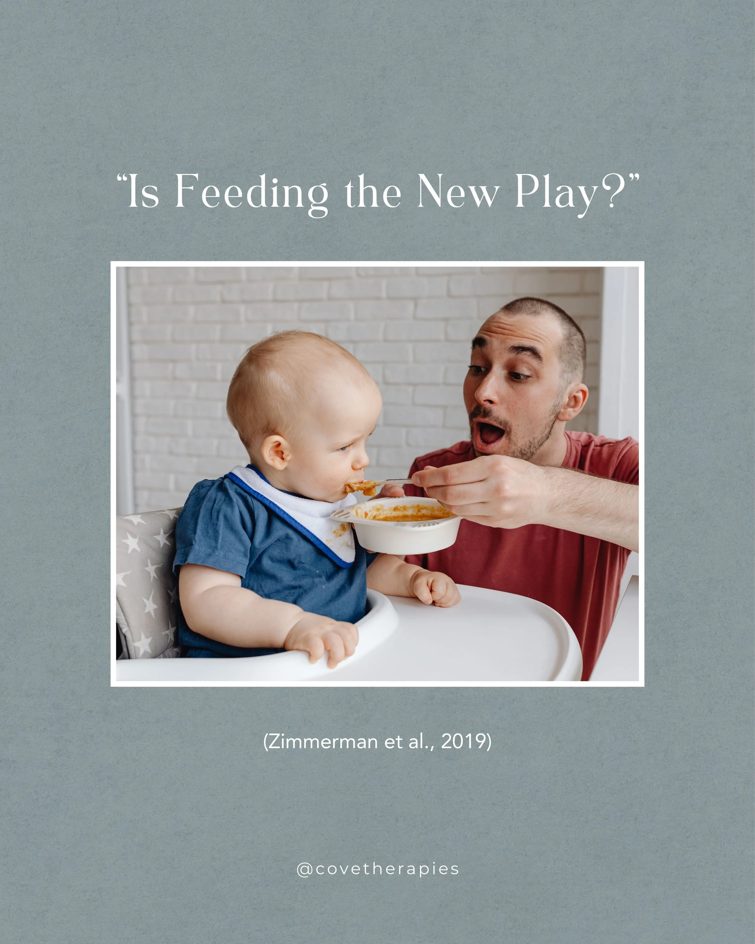 Is Feeding the New Play?