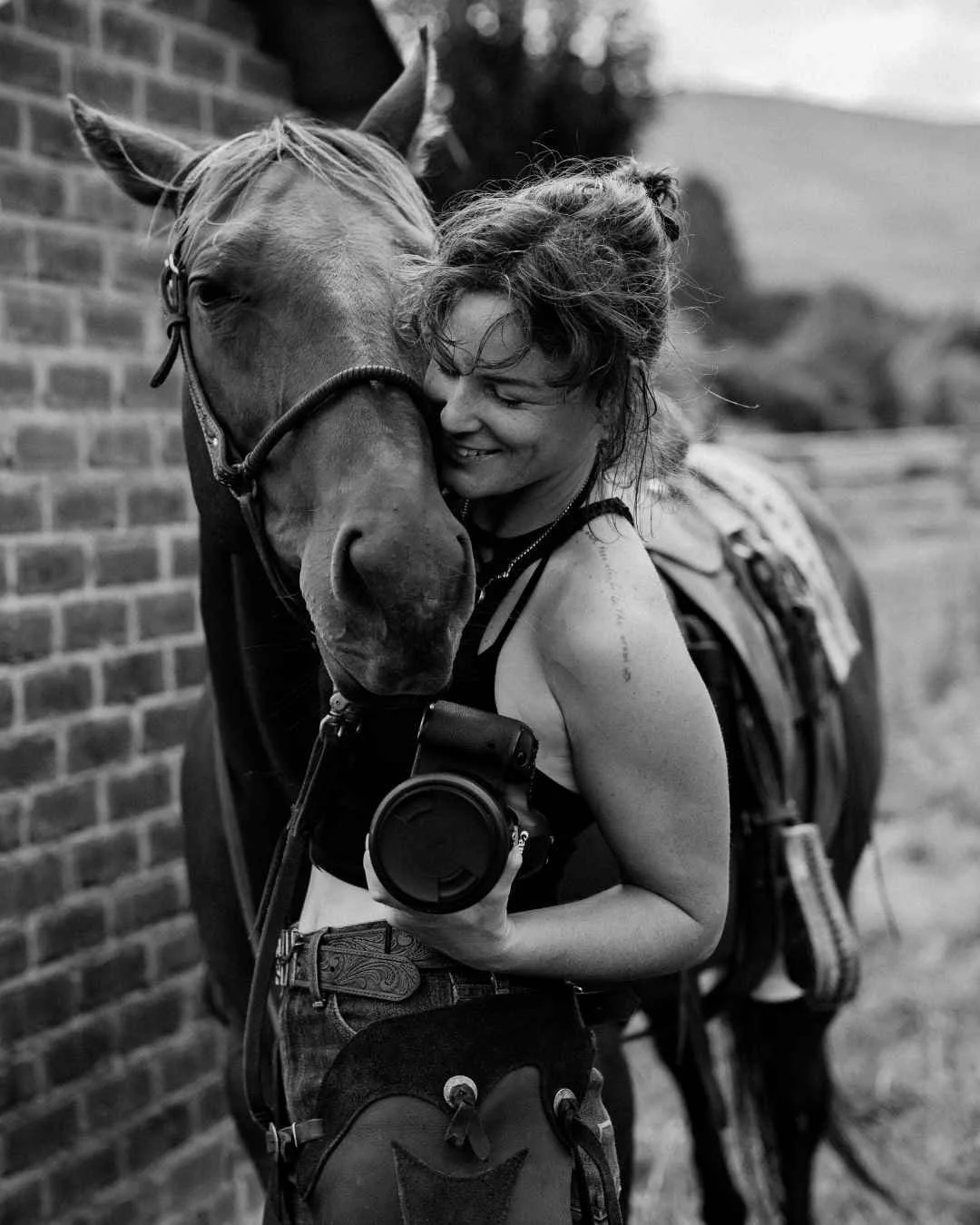 Equine photography in the bay of plenty, New Zealand. A photo of a girl with a horse.