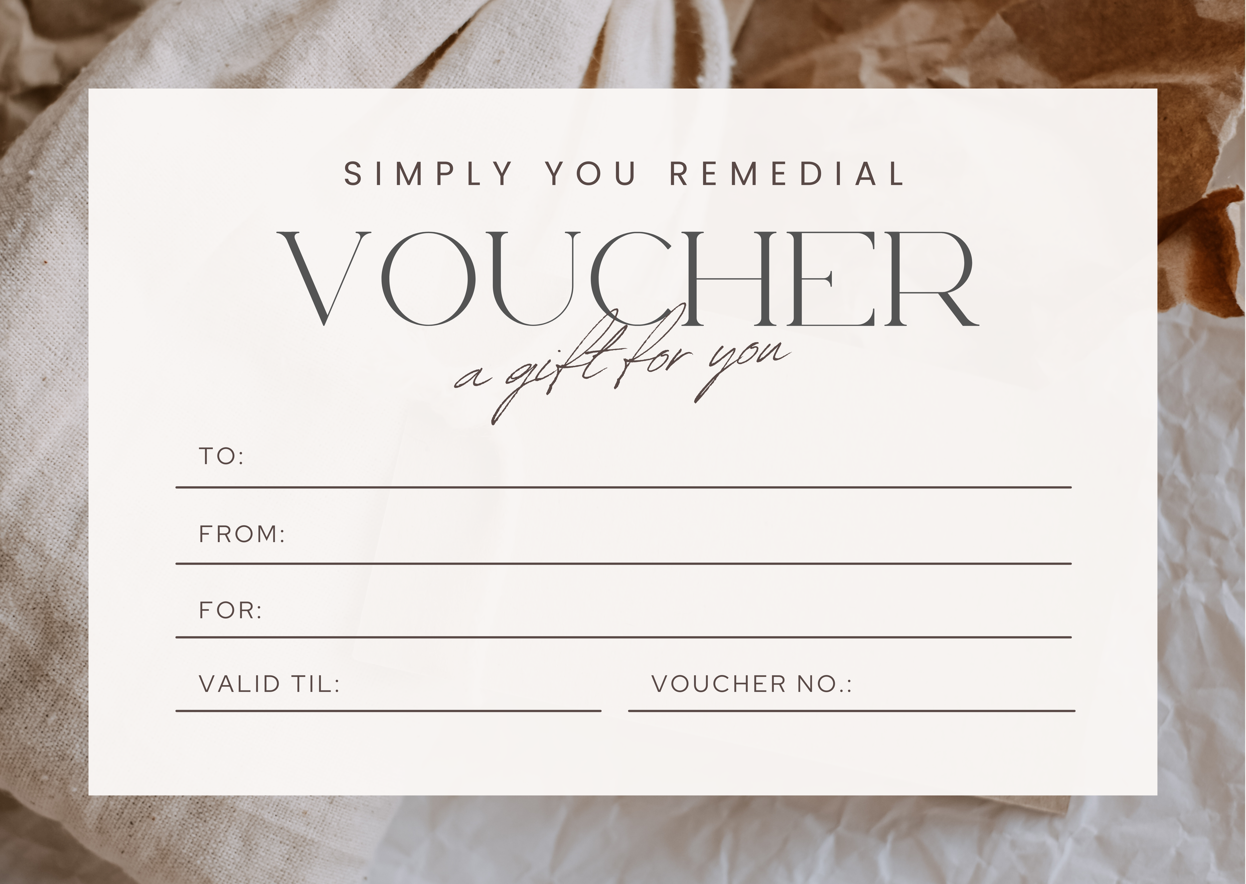 SYR Gift Voucher