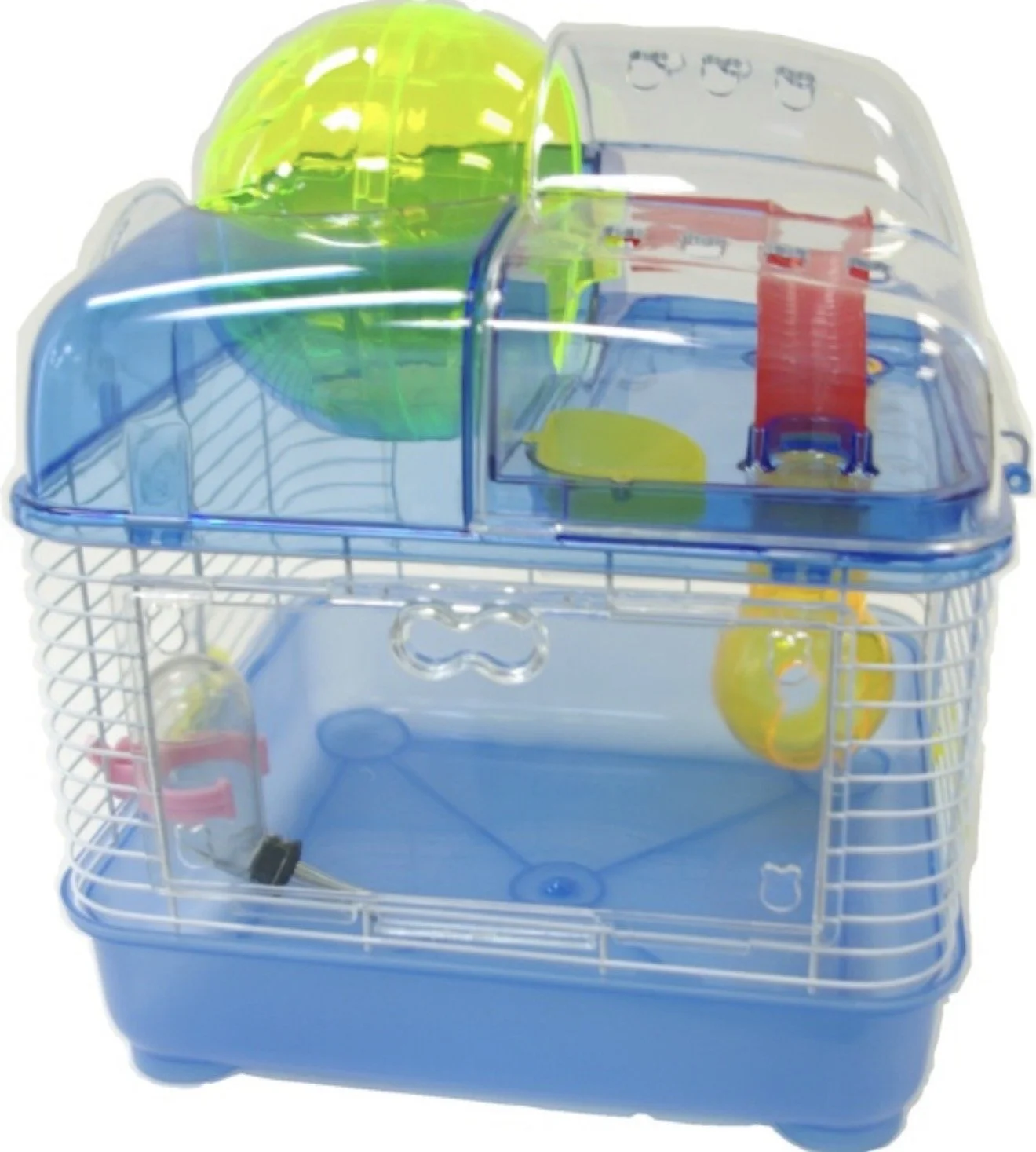 Hamster Habitat Cage (With Removable Ball)
