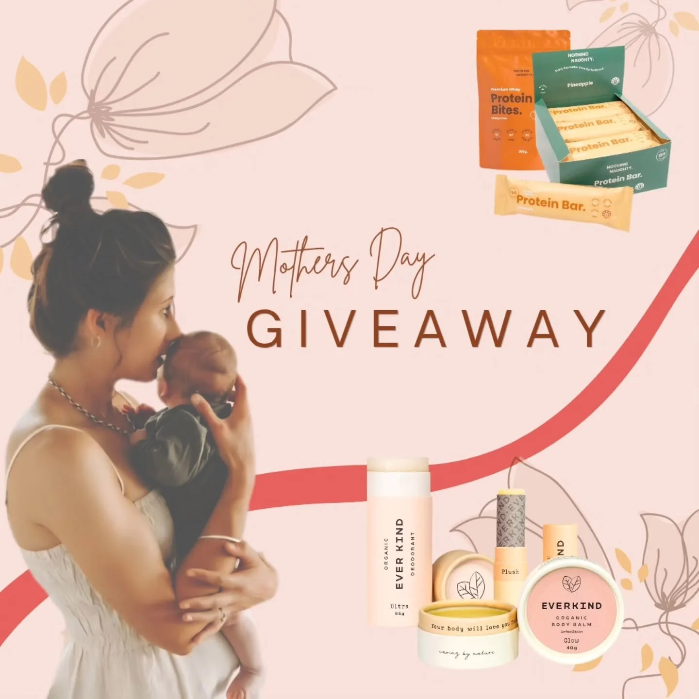 🌸 G I V E A W A Y 🌸

Mother's Day is a celebration, maybe we are one or know one, either way they are equally special and deserve to be recognized. 

I've teamed up with @everkindorganic and @nothing_naughty to treat one special lady 💕

The winner