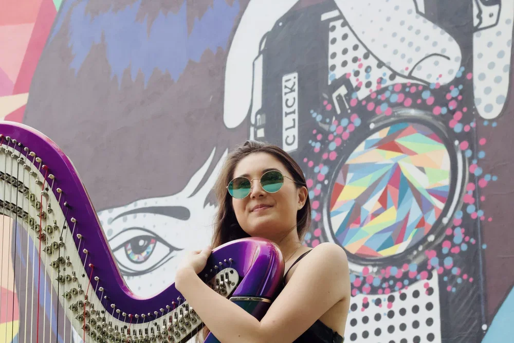 Ellie Yamanaka, Principal Harp, Unbound Symphony