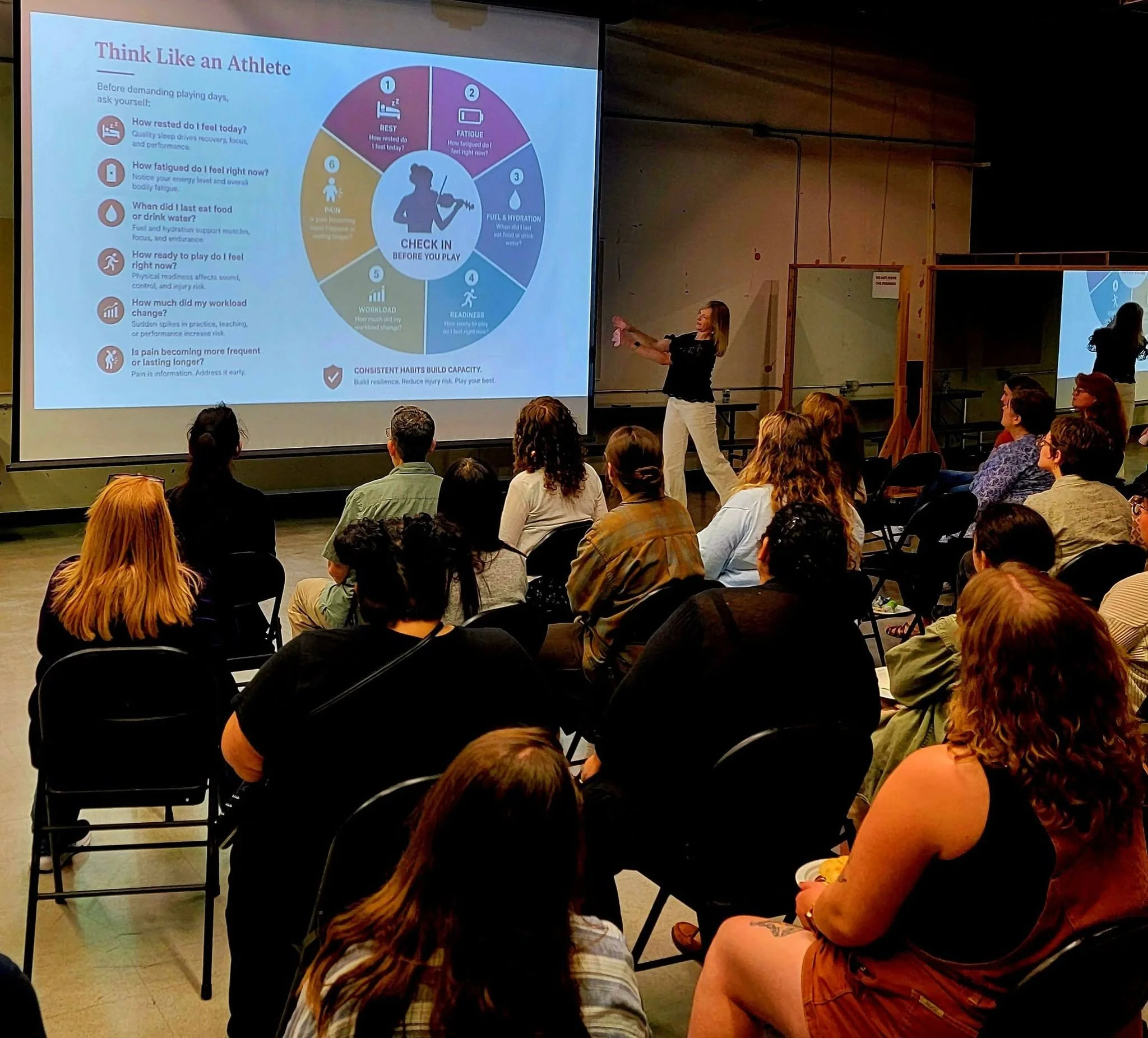 SeaPAM presenting Workshop at Unbound Symphony Festival