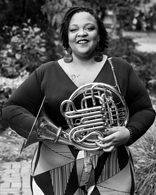 Shanyse Strickland Unbound Symphony Principal Horn.