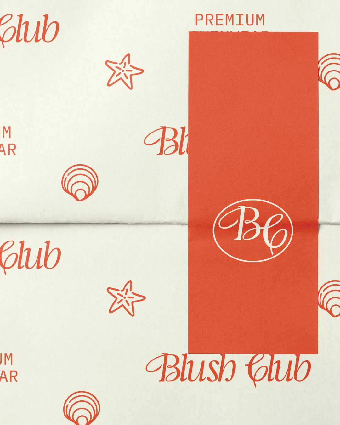 Blush Club's tissue paper