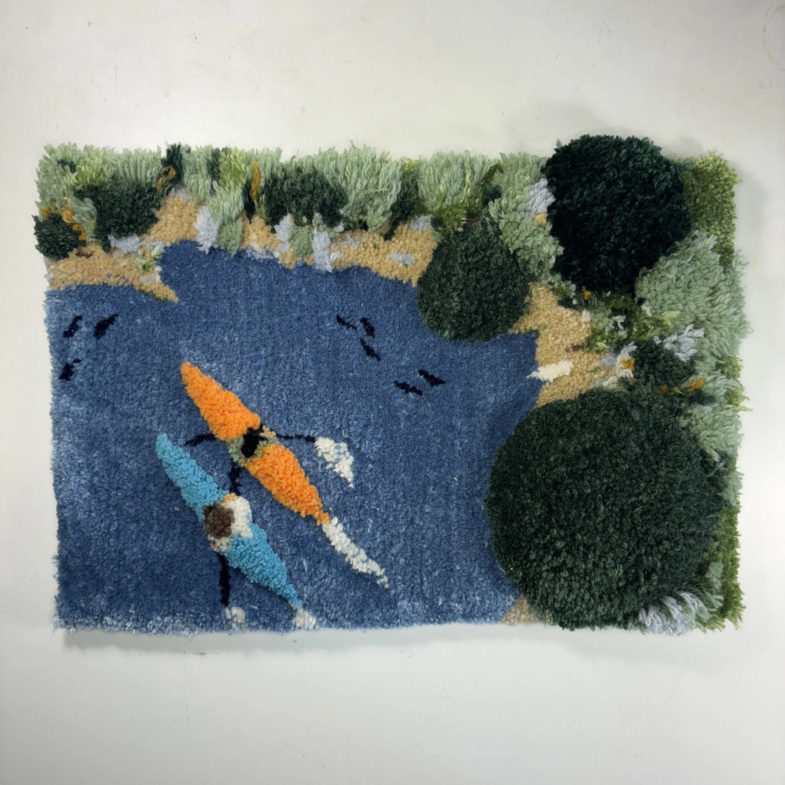 Grapevine Lake - 12" x 18"