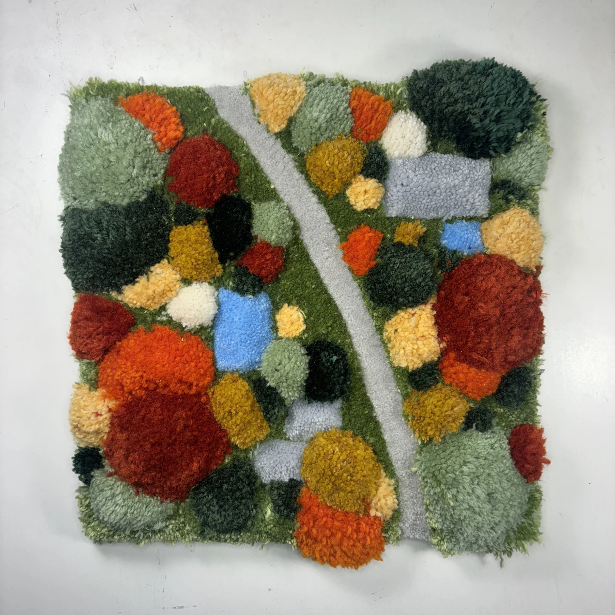 Happy Valley - 12" x 12"