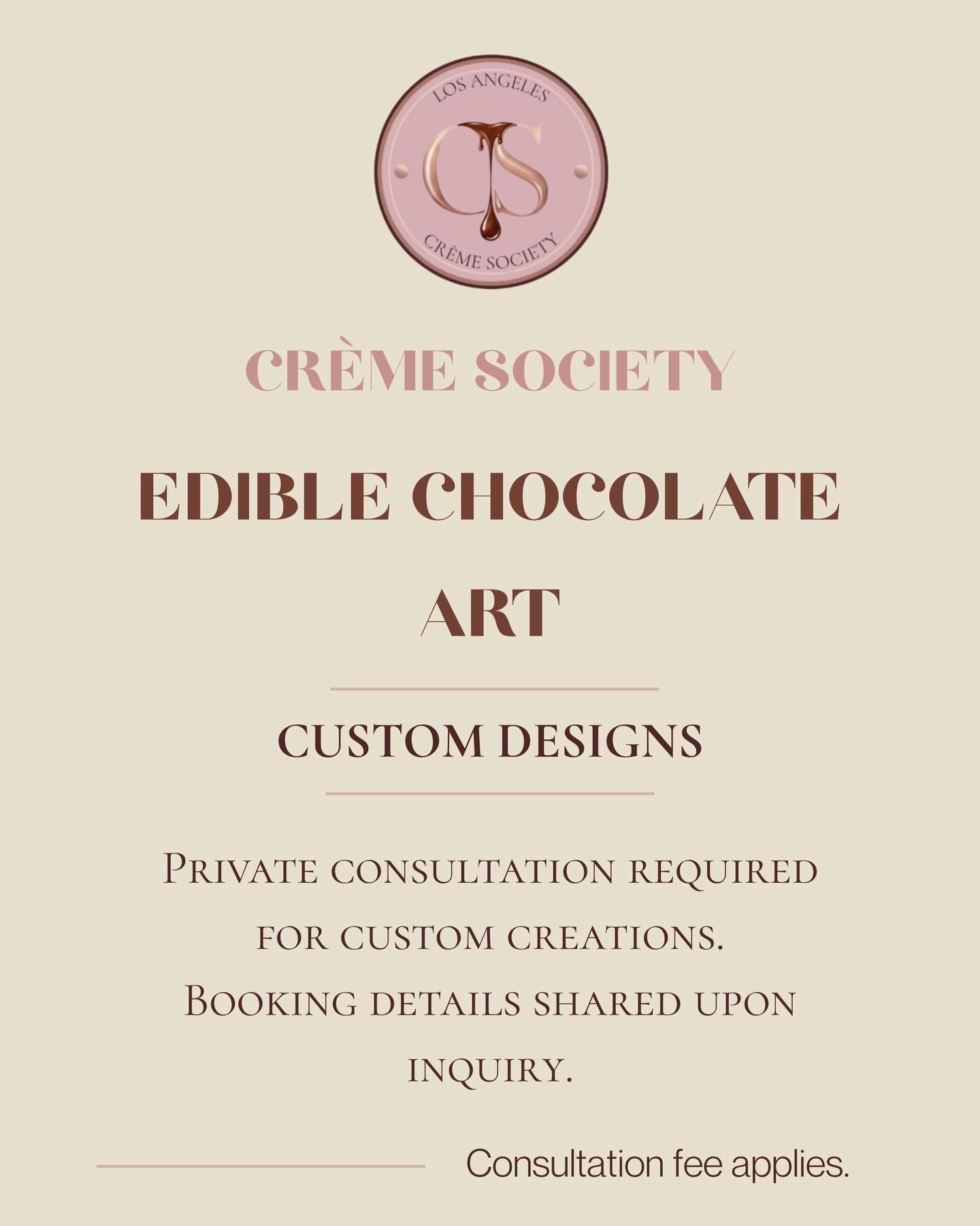 Every chocolate we create is personal.

We take time to design something
that truly reflects your moment.

Custom orders start at 12 pieces
to ensure the highest level of detail.

Consultation required 🤍

 #losangelesdesserts #ladesserts #luxurydess