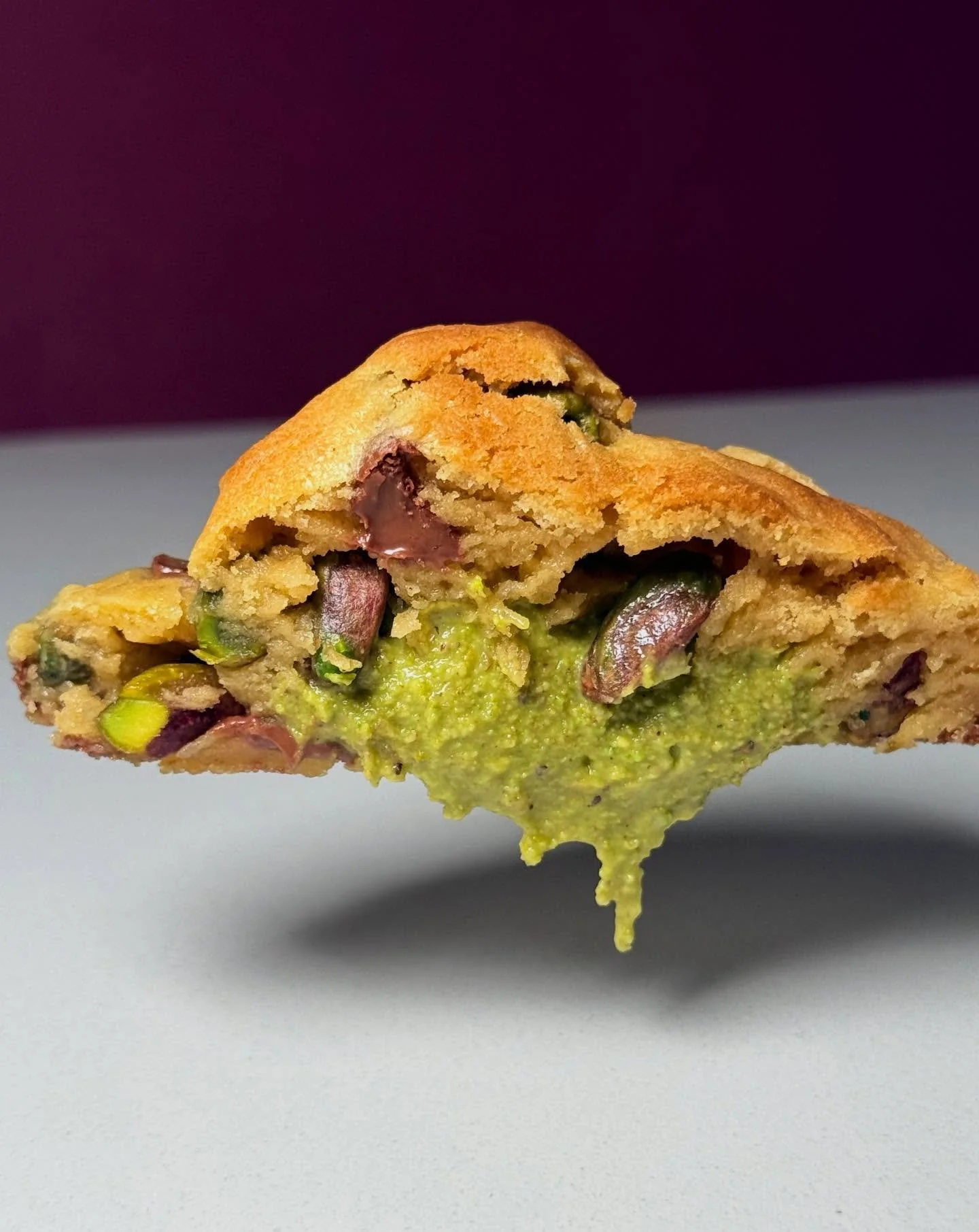 Pistachio Melt 💚

crispy outside, rich pistachio center that melts the second you break it open.

loaded with real pistachios, no shortcuts &mdash; just deep flavor and that soft, creamy core.

this one doesn&rsquo;t stay in stock for long.

⸻

📍Lo
