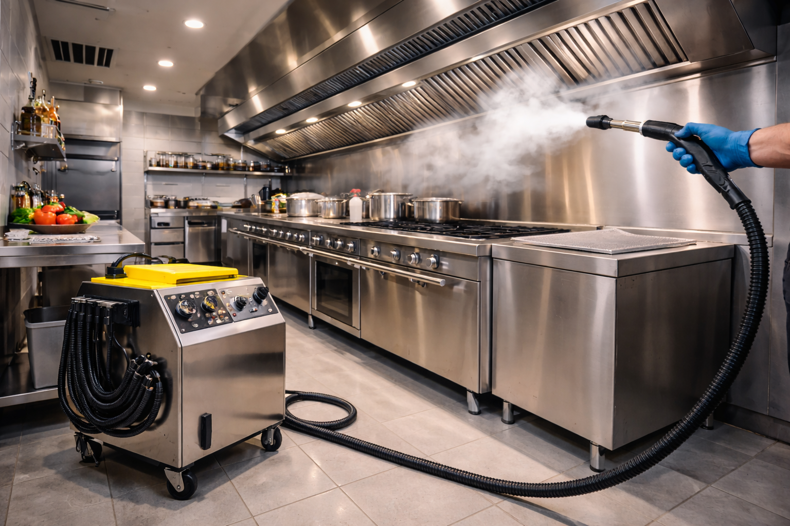 Kitchen Steam Cleaning Service