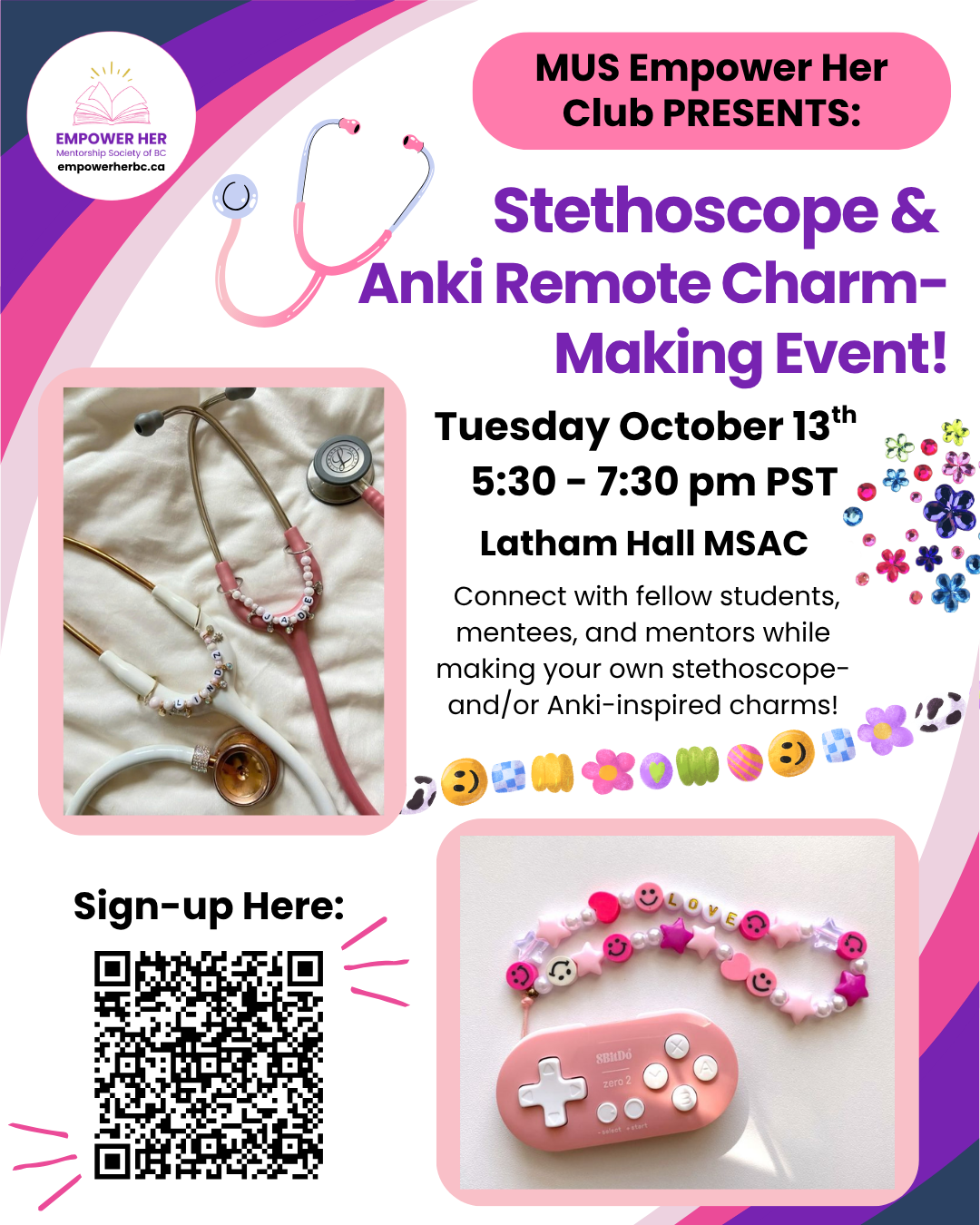 Stethoscope & Anki Remote Charm-Making Social