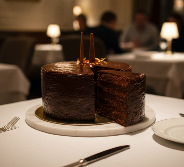 10 Layers Chocolate Cake