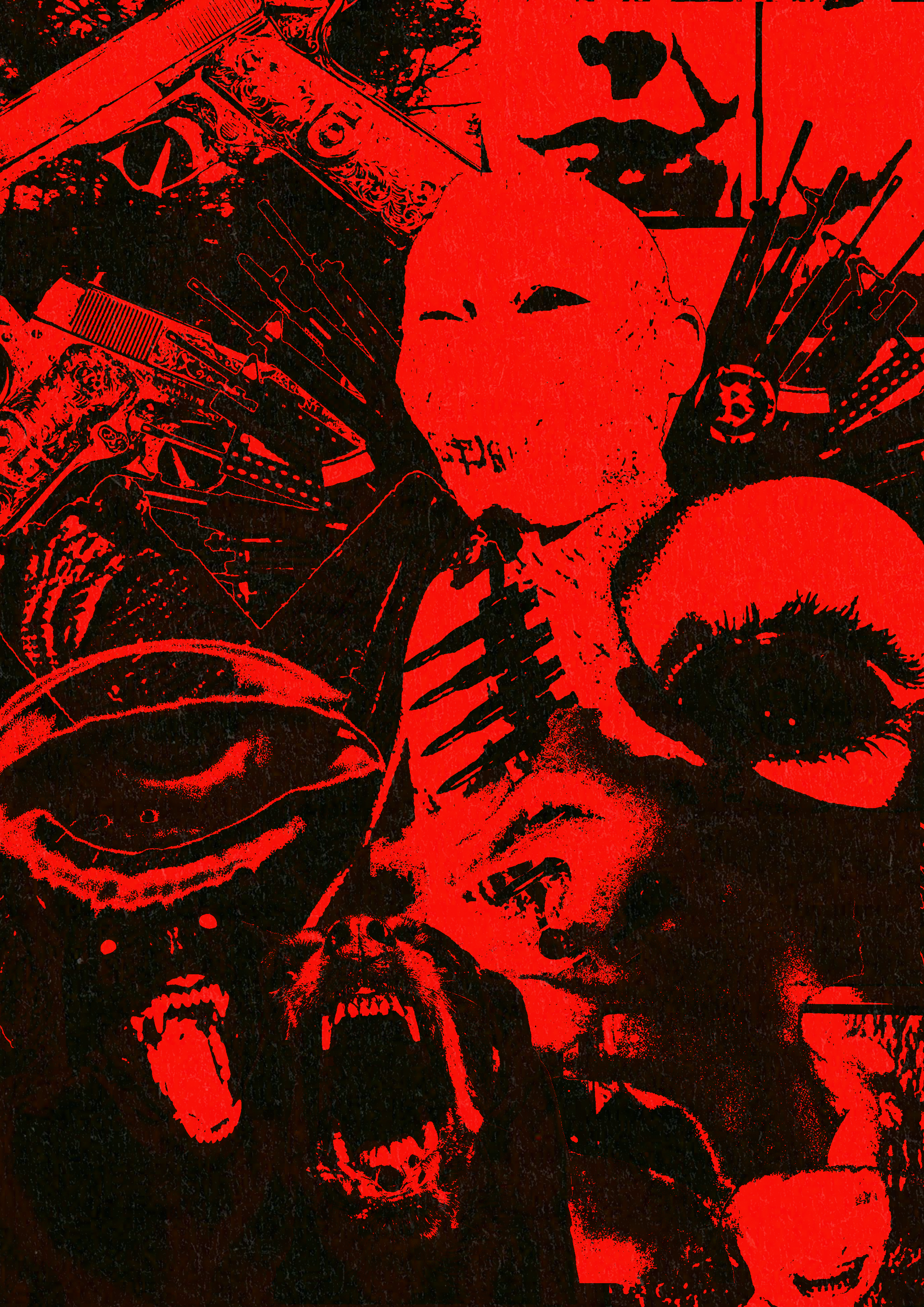 Kiramann cover art 
Digital Collage