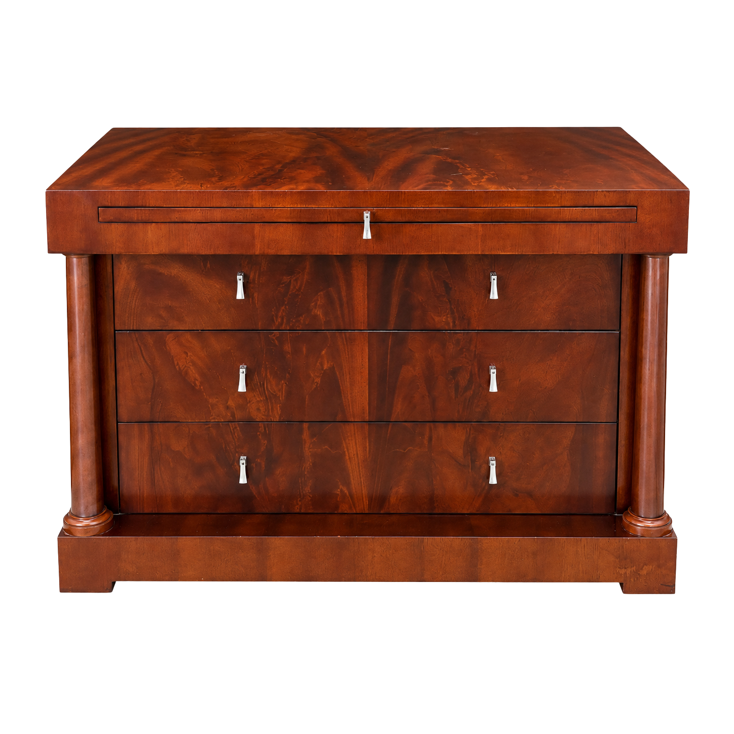 A Bolier Rosenau Biedermeier-Style Mahogany Commode