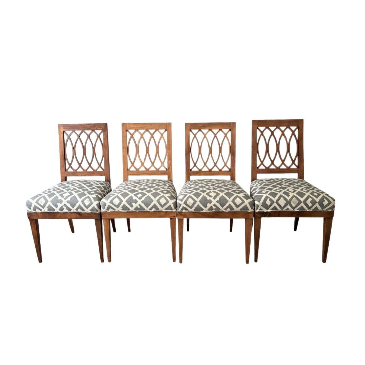 A Set of Four Early 19th Century Side Chairs