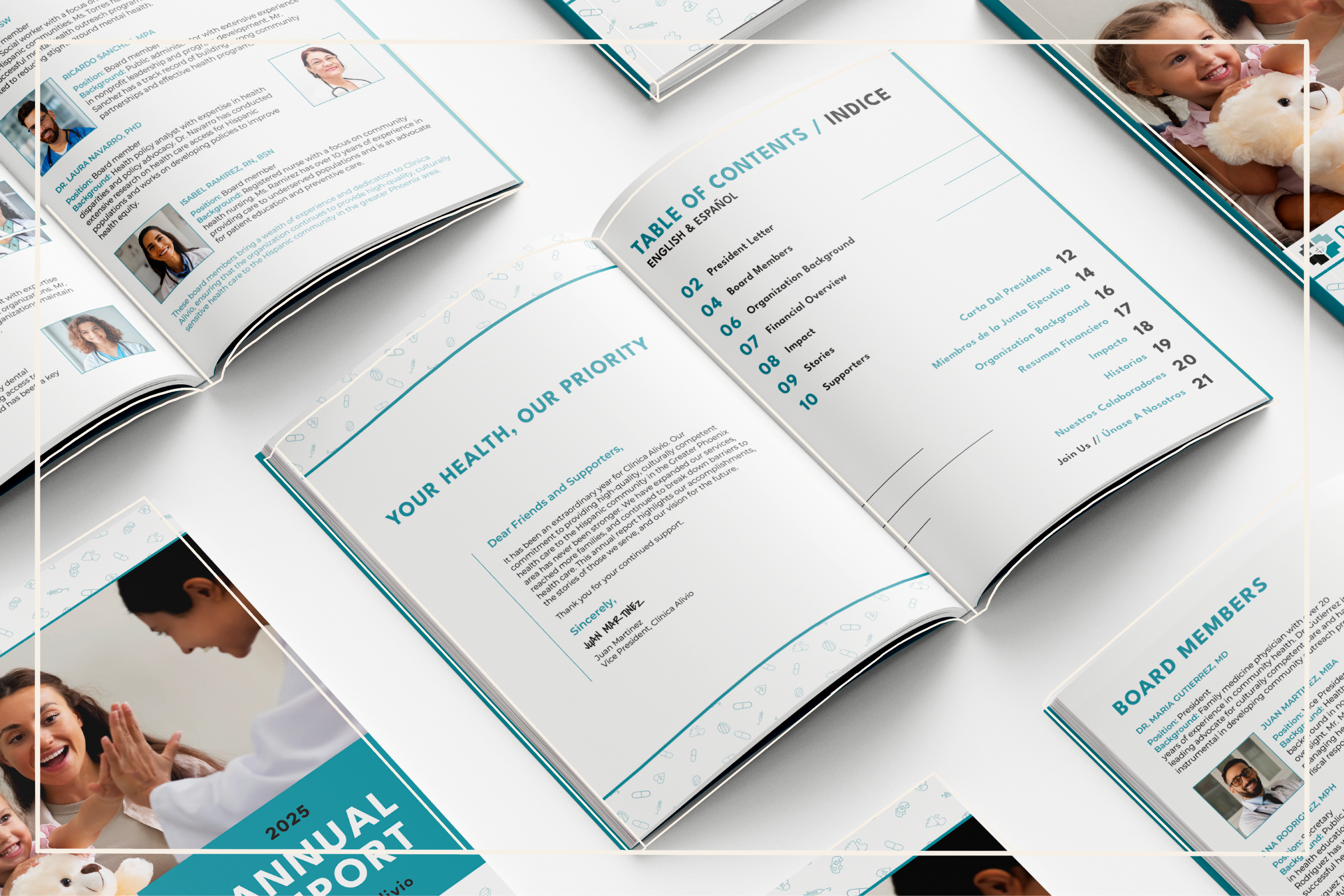 Clinica Alivio Annual Report Book