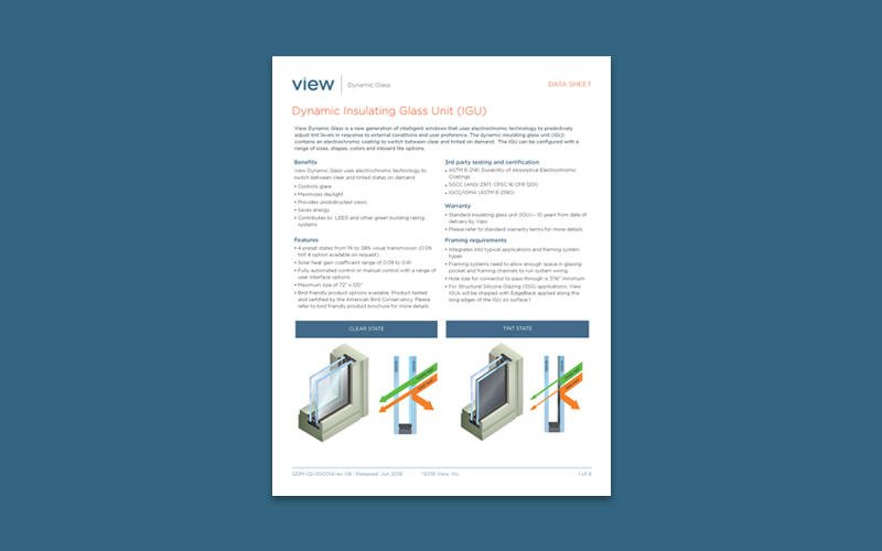 View Gen 4 Datasheet - Standard