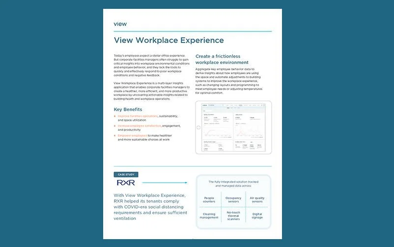 View Workplace Experience
